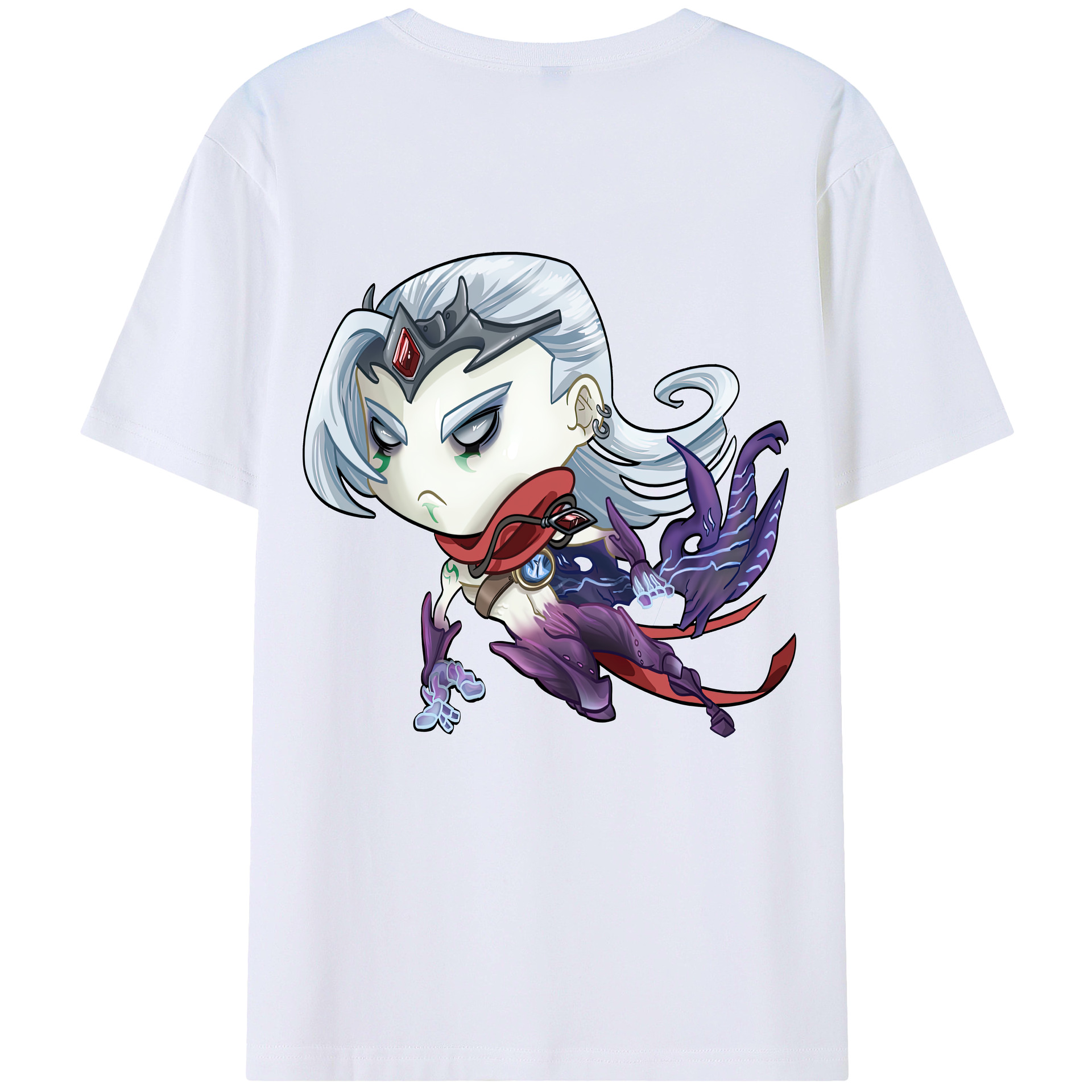 リーグ・オブ・レジェンド League of Legends LOL 綿100％ メンズ半袖Tシャツ（バックプリント） 通気性