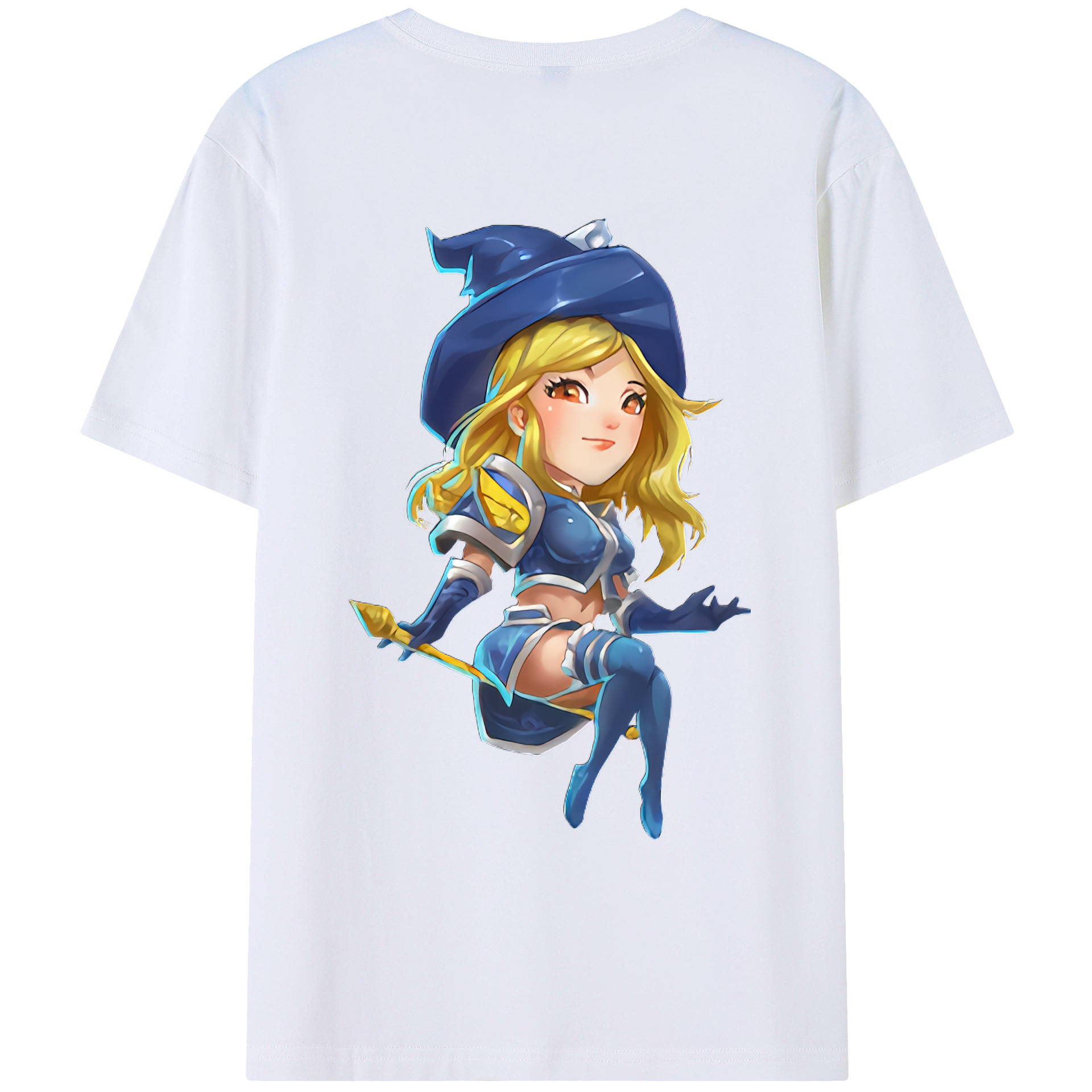 （画像用） リーグ・オブ・レジェンド League of Legends LOL 綿100％ メンズ半袖Tシャツ（バックプリント） 通気性