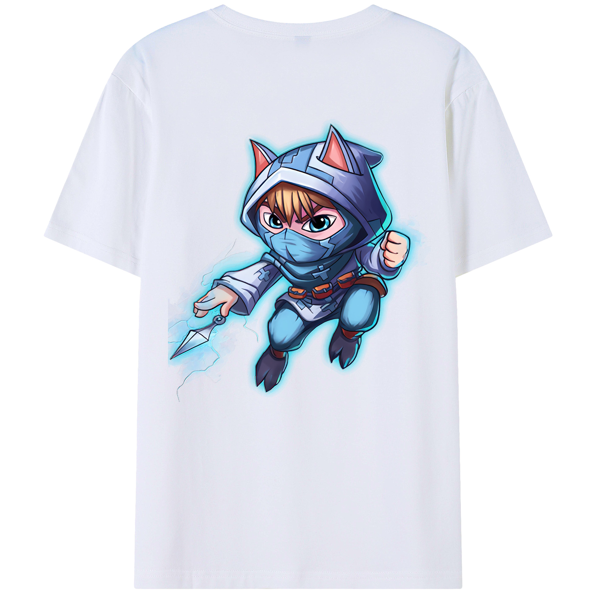 （画像用） リーグ・オブ・レジェンド League of Legends LOL 綿100％ メンズ半袖Tシャツ（バックプリント） 通気性