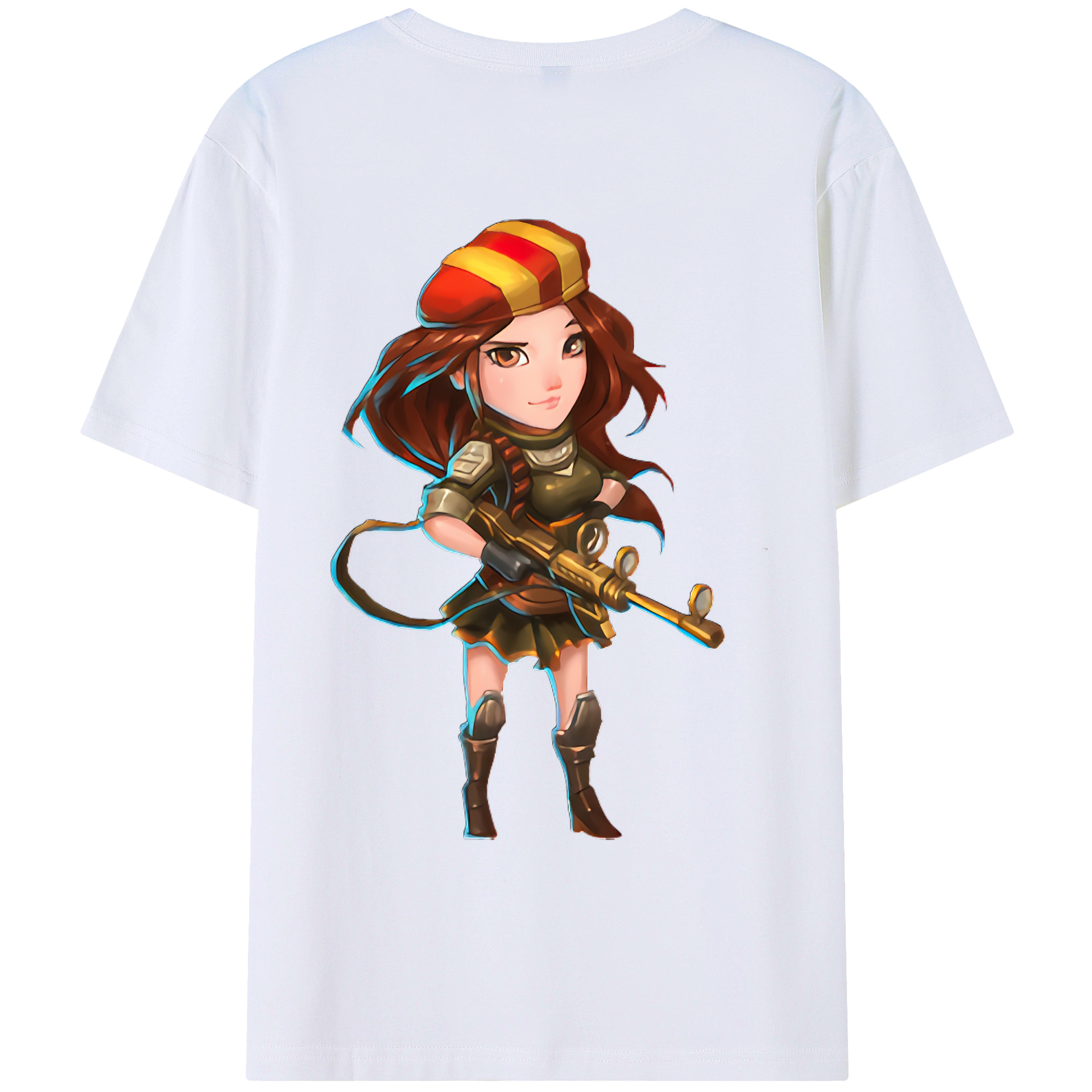 （画像用） リーグ・オブ・レジェンド League of Legends LOL 綿100％ メンズ半袖Tシャツ（バックプリント） 通気性