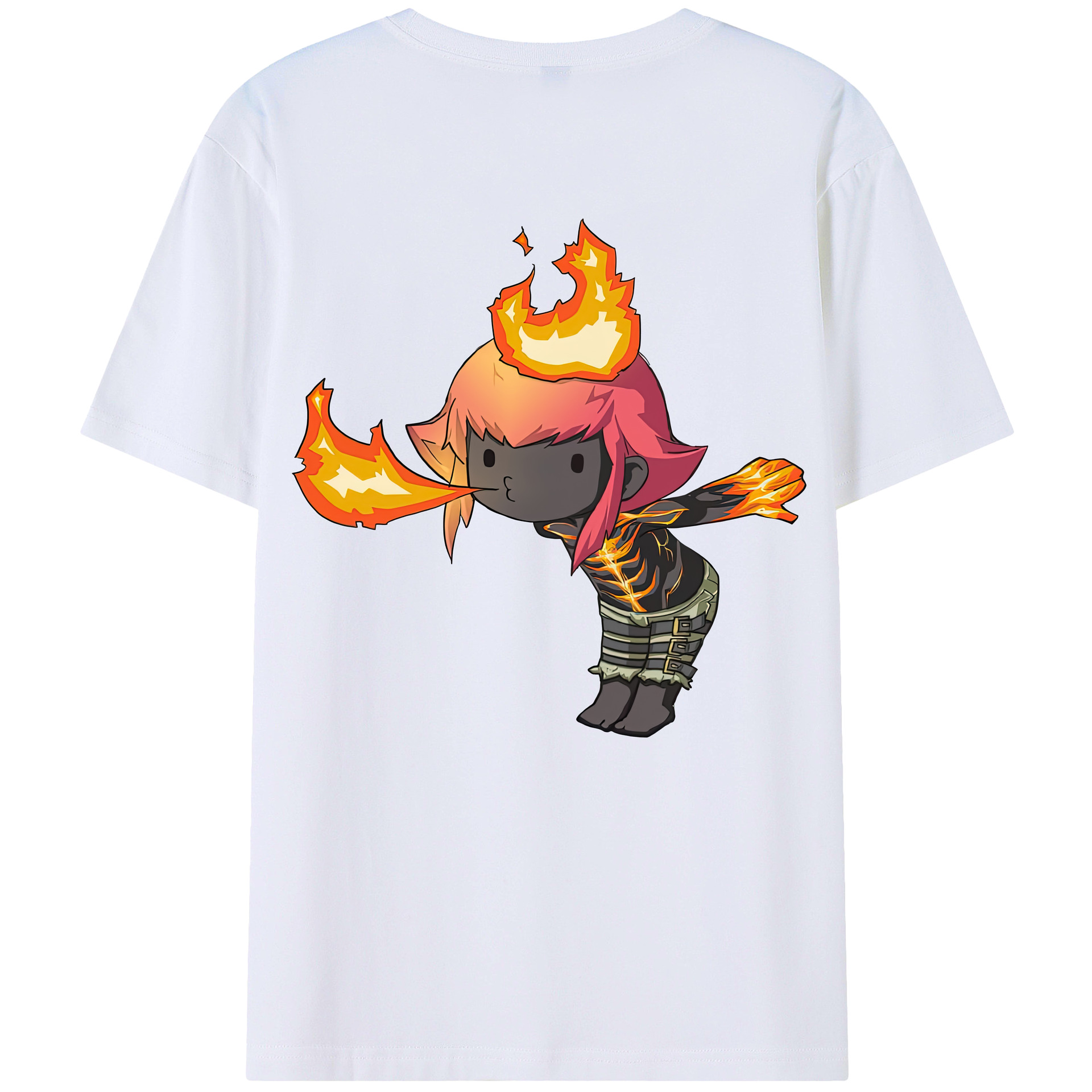 （画像用） リーグ・オブ・レジェンド League of Legends LOL 綿100％ メンズ半袖Tシャツ（バックプリント） 通気性