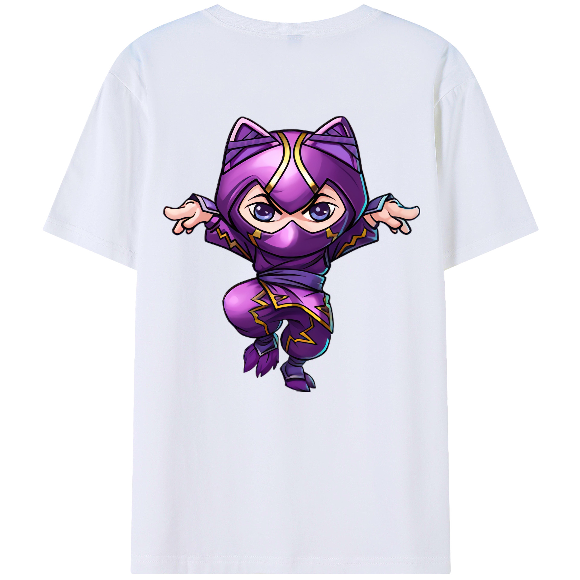 （画像用） リーグ・オブ・レジェンド League of Legends LOL 綿100％ メンズ半袖Tシャツ（バックプリント） 通気性