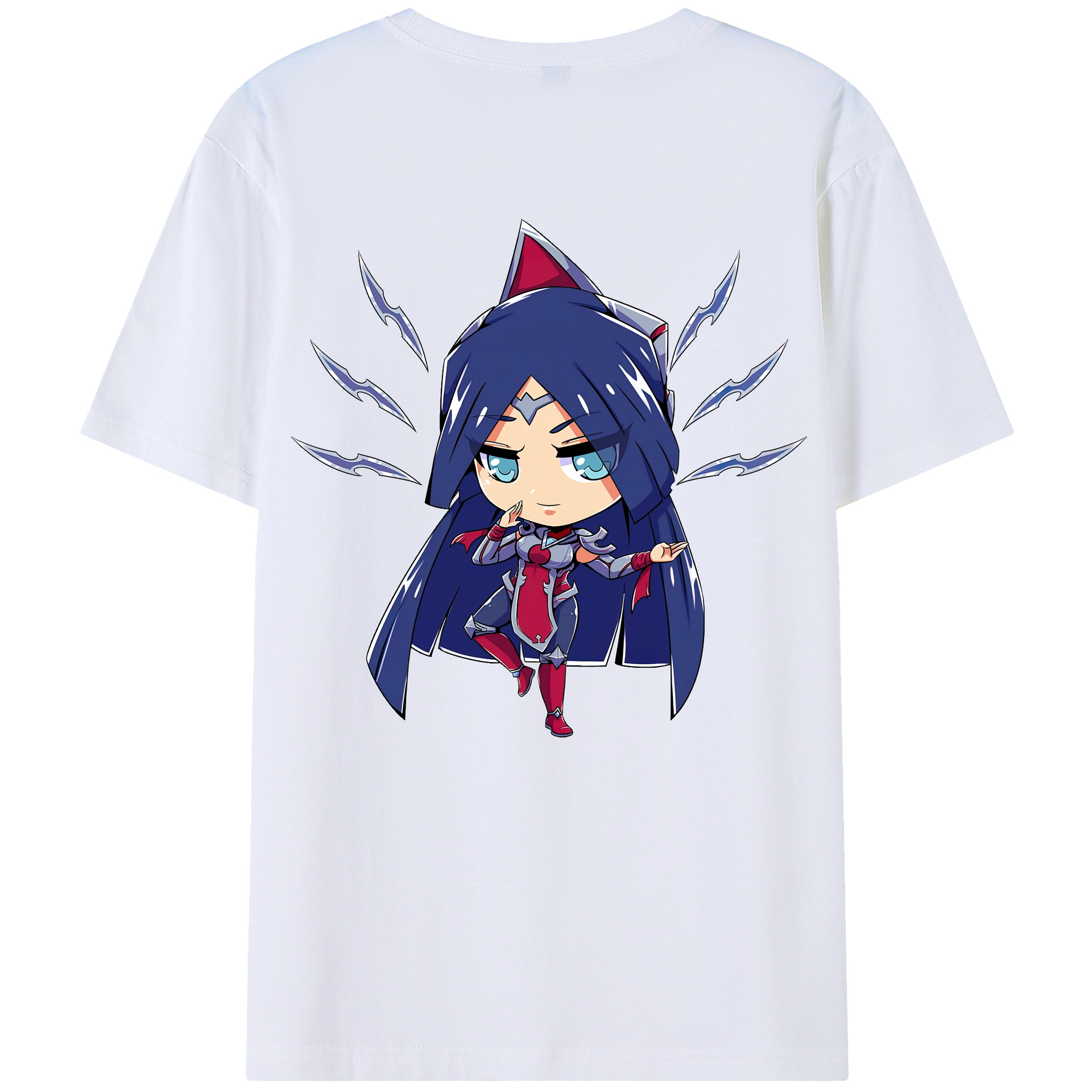 （画像用） リーグ・オブ・レジェンド League of Legends LOL 綿100％ メンズ半袖Tシャツ（バックプリント） 通気性
