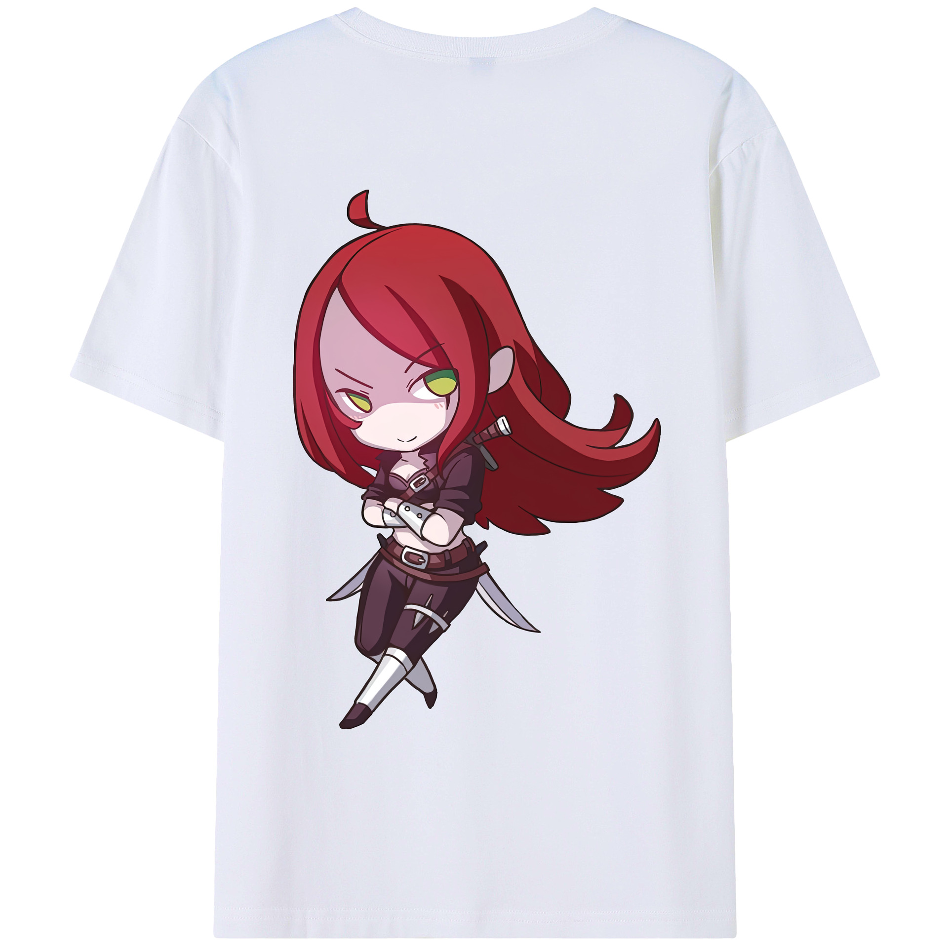 リーグ・オブ・レジェンド League of Legends LOL 綿100％ メンズ半袖Tシャツ（バックプリント） 通気性