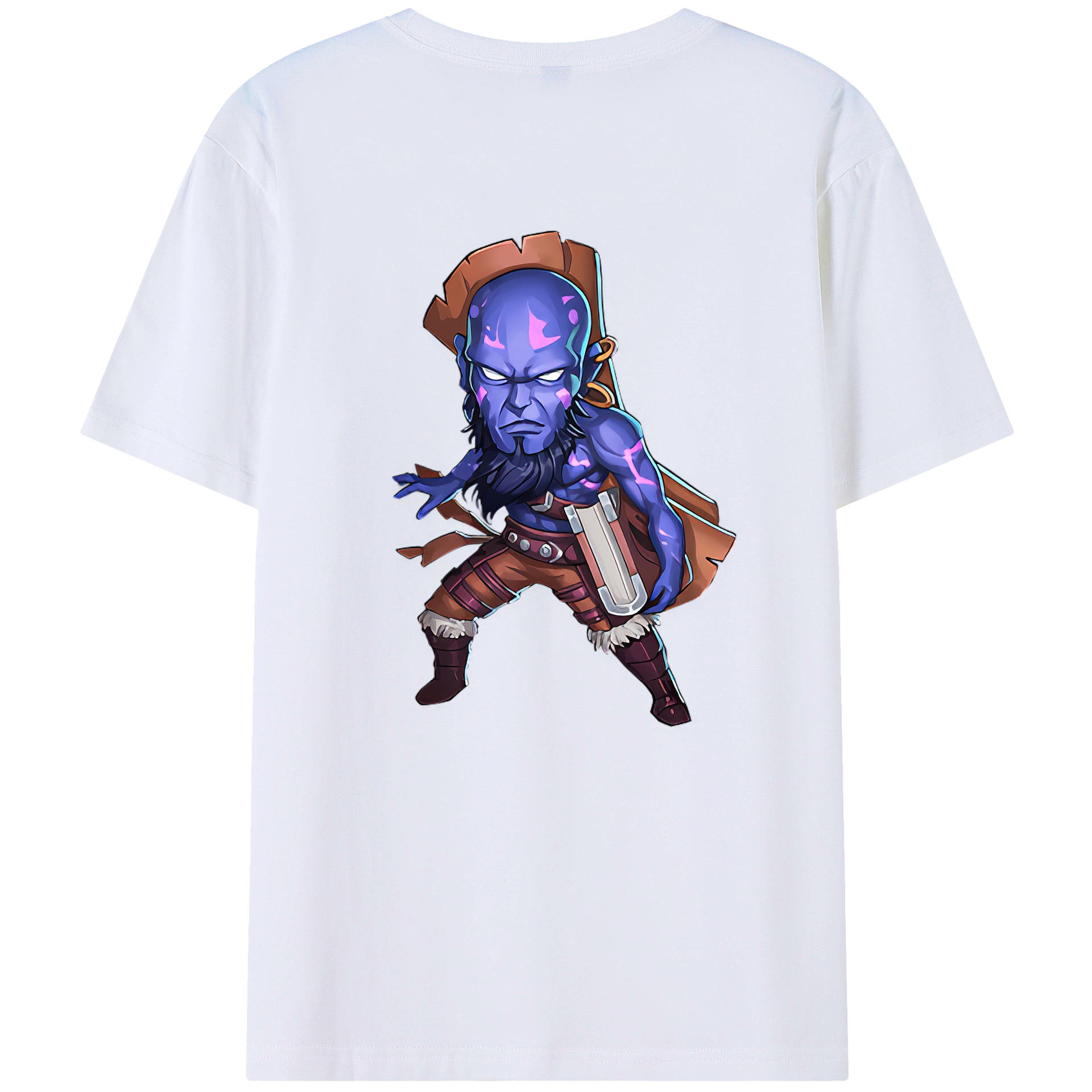 （画像用） リーグ・オブ・レジェンド League of Legends LOL 綿100％ メンズ半袖Tシャツ（バックプリント） 通気性