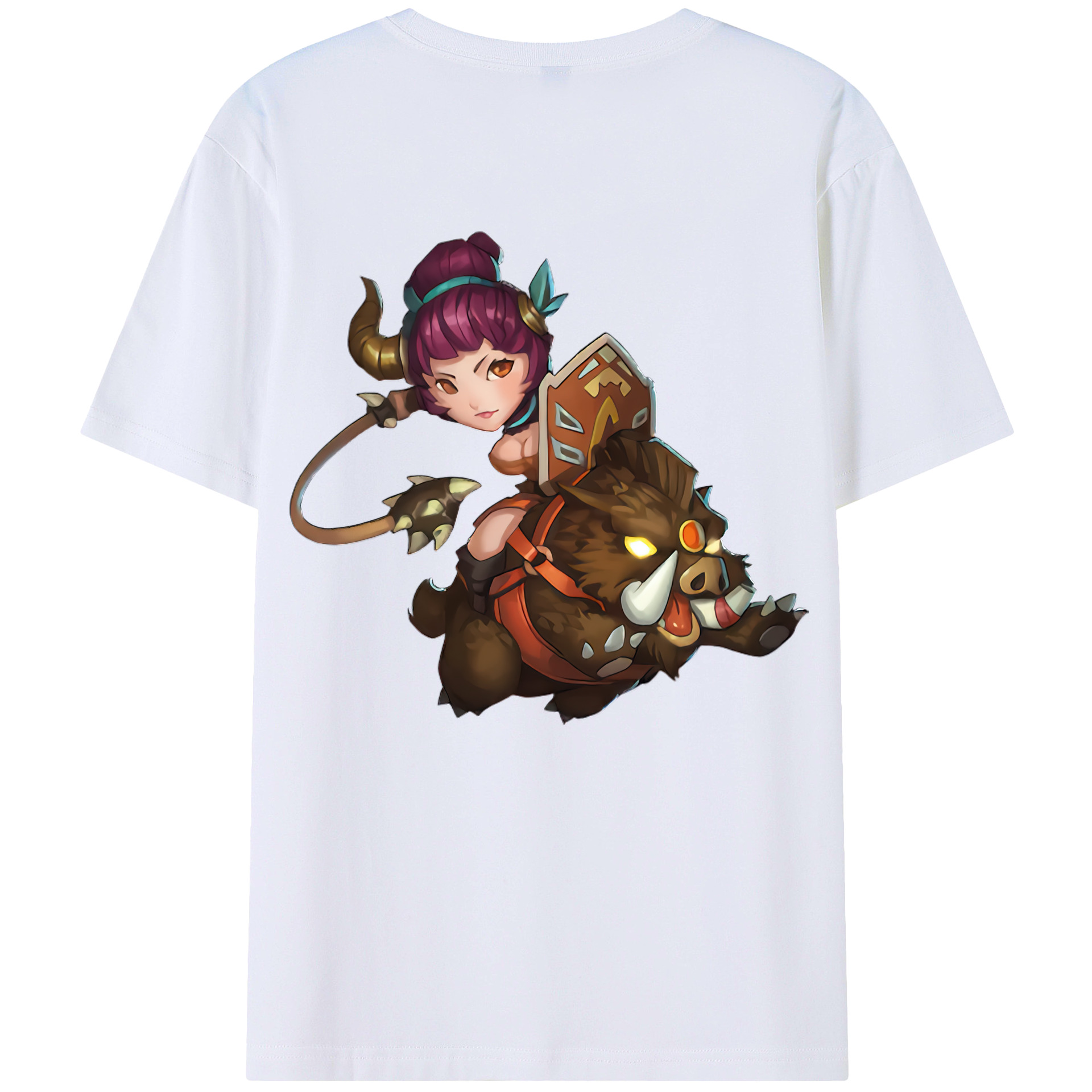 （画像用） リーグ・オブ・レジェンド League of Legends LOL 綿100％ メンズ半袖Tシャツ（バックプリント） 通気性