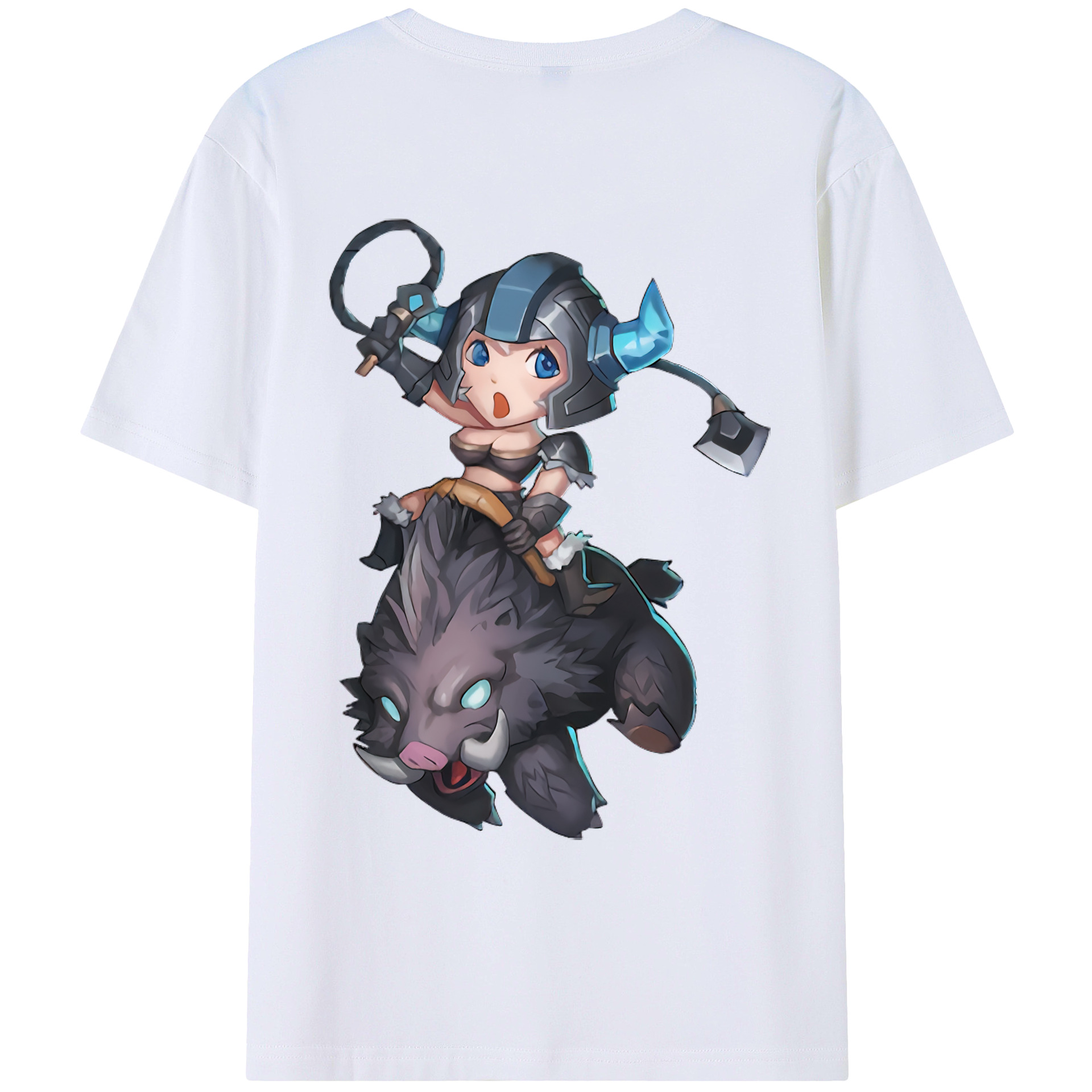 （画像用） リーグ・オブ・レジェンド League of Legends LOL 綿100％ メンズ半袖Tシャツ（バックプリント） 通気性