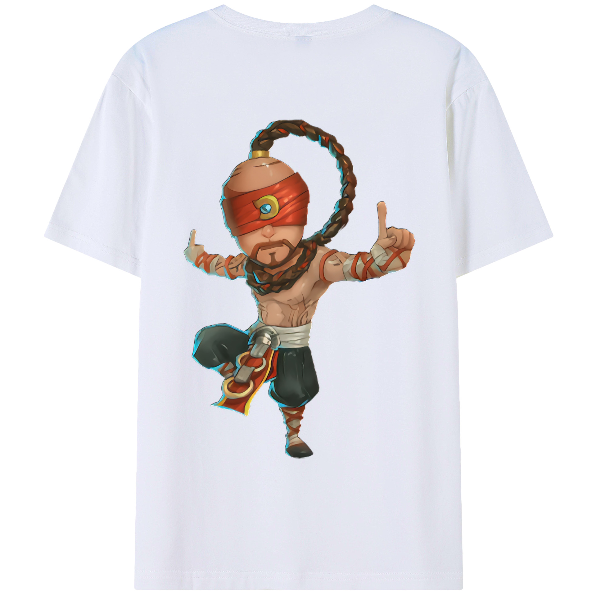 （画像用） リーグ・オブ・レジェンド League of Legends LOL 綿100％ メンズ半袖Tシャツ（バックプリント） 通気性