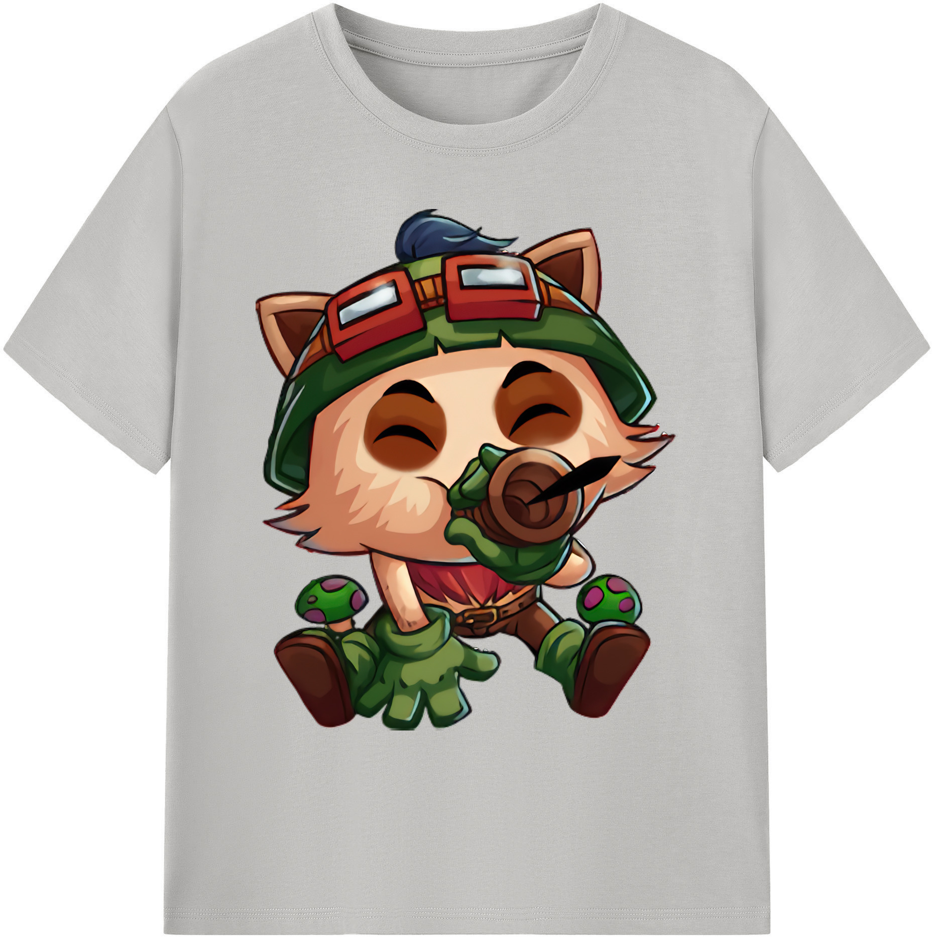 リーグ・オブ・レジェンド League of Legends LOL 綿100％ メンズ半袖Tシャツ｜肌触りやわらか＆通気性