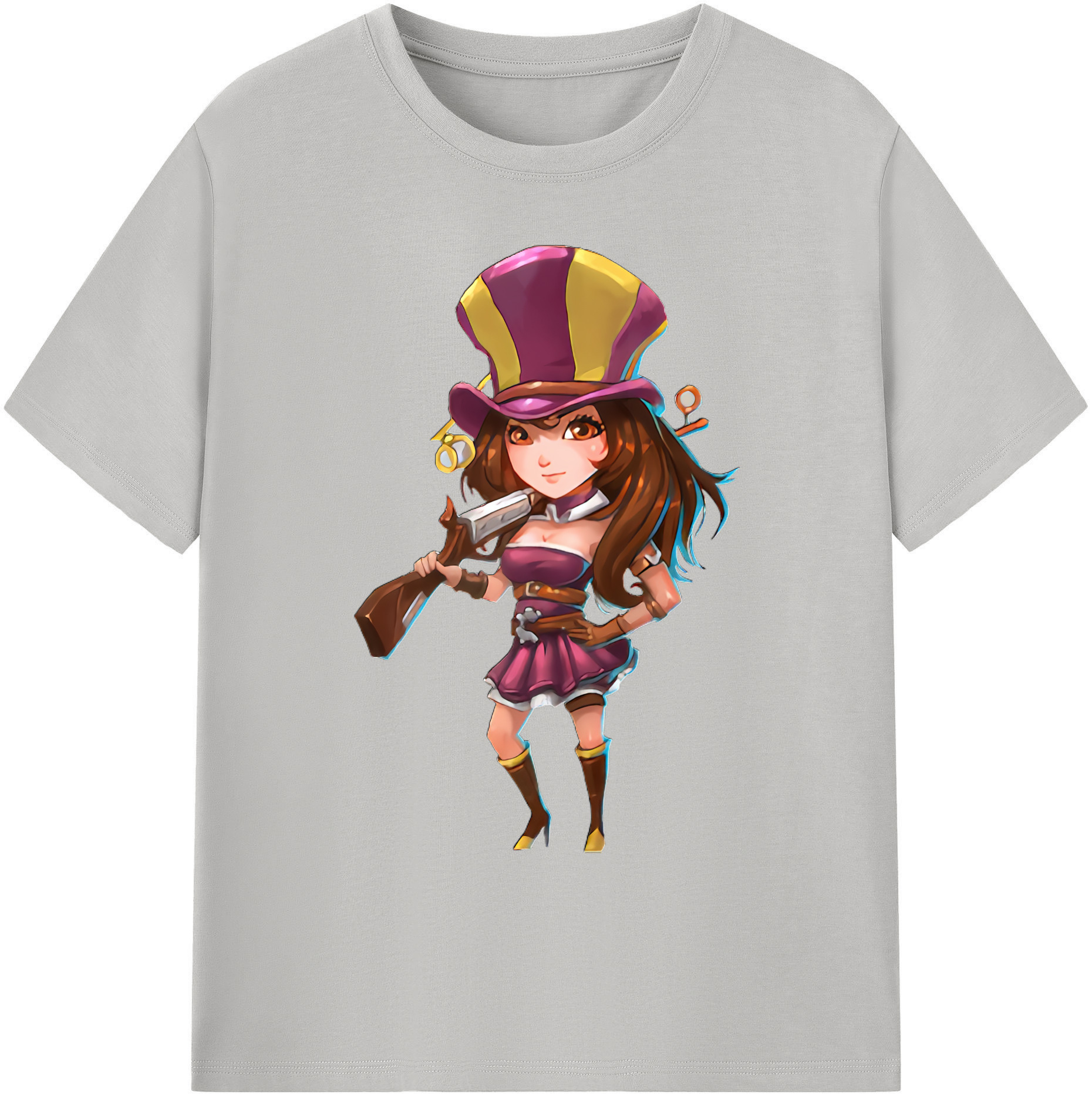 リーグ・オブ・レジェンド League of Legends LOL 綿100％ メンズ半袖Tシャツ｜肌触りやわらか＆通気性