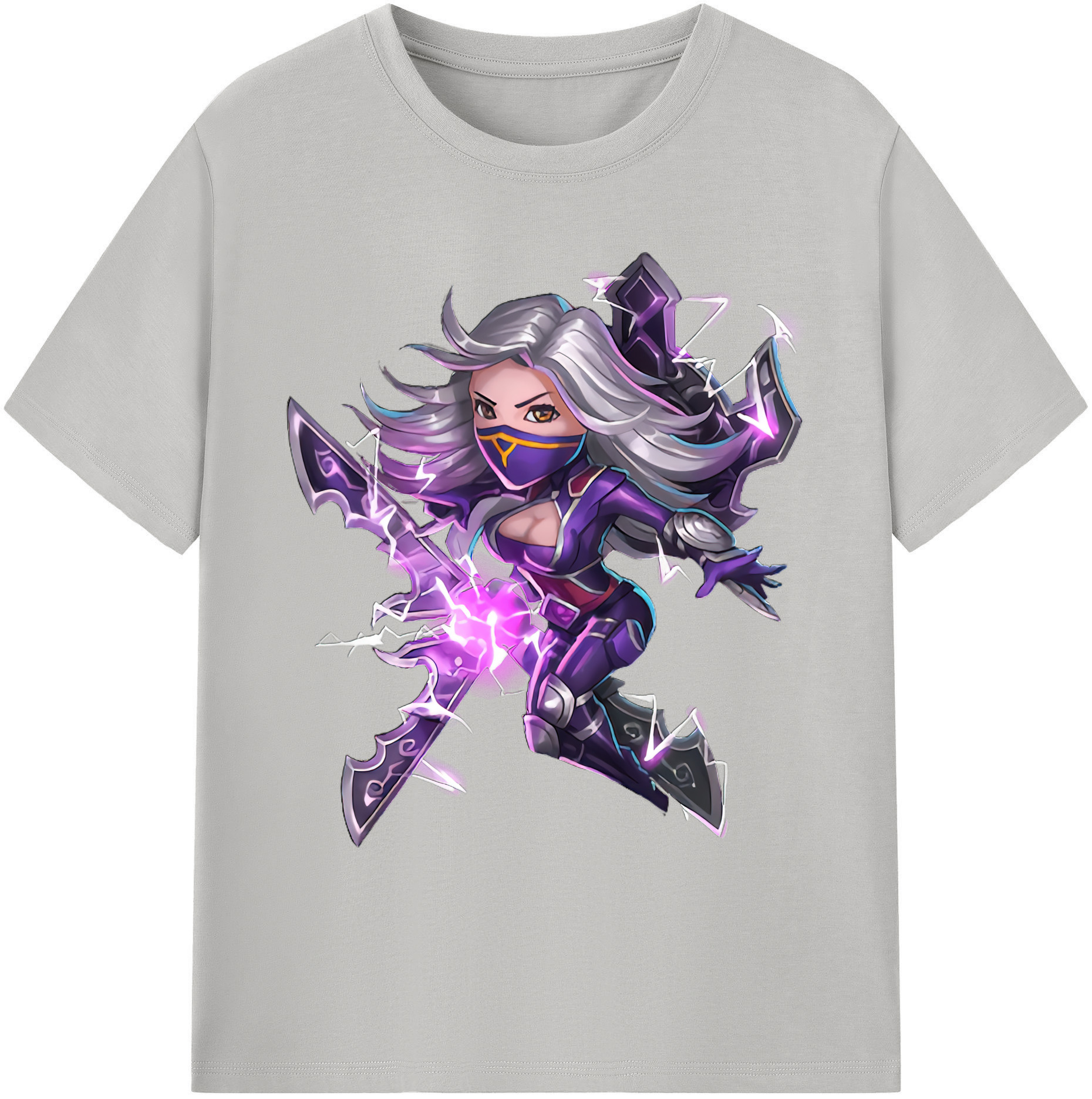 リーグ・オブ・レジェンド League of Legends LOL 綿100％ メンズ半袖Tシャツ｜肌触りやわらか＆通気性