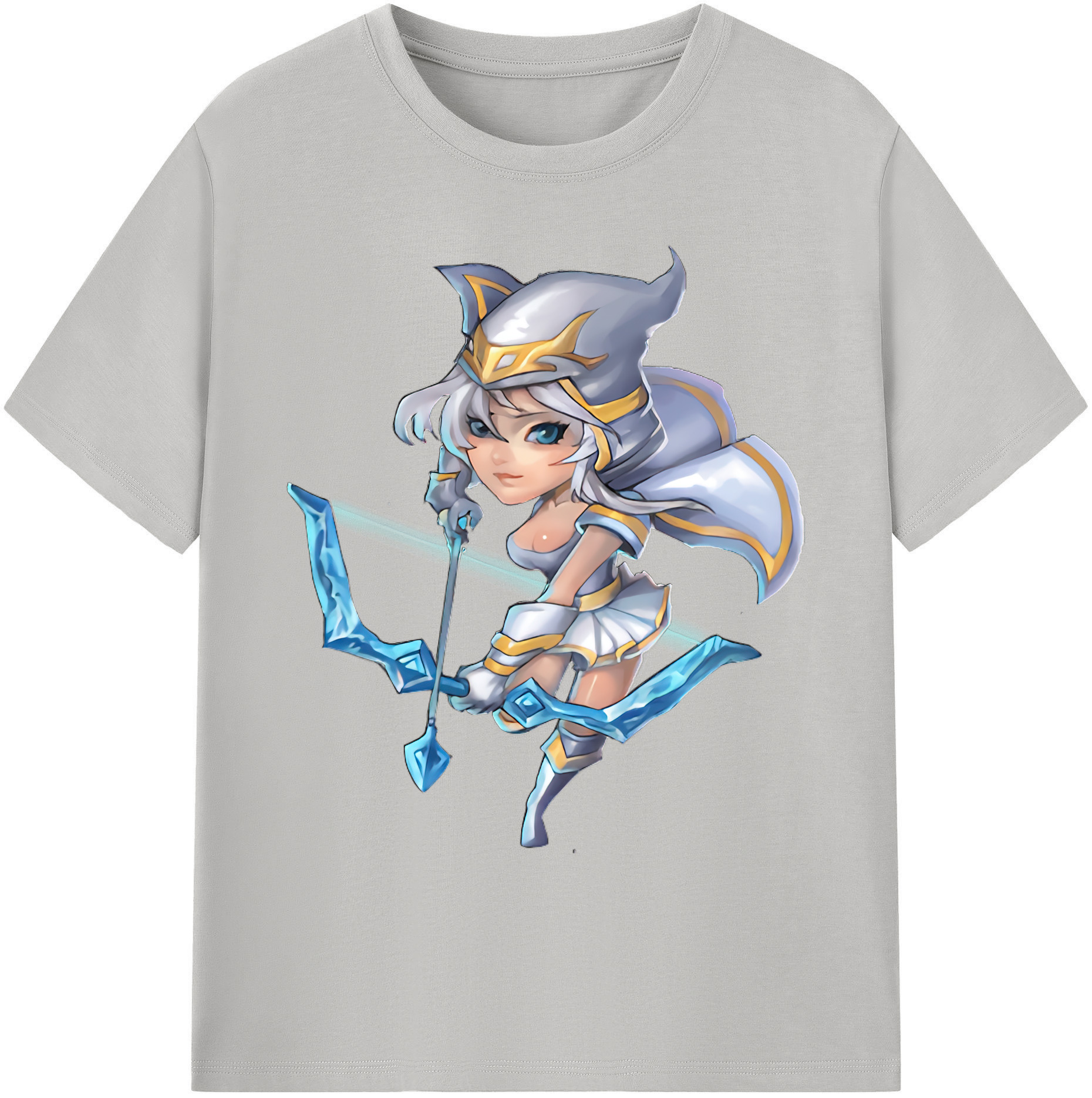 リーグ・オブ・レジェンド League of Legends LOL 綿100％ メンズ半袖Tシャツ｜肌触りやわらか＆通気性