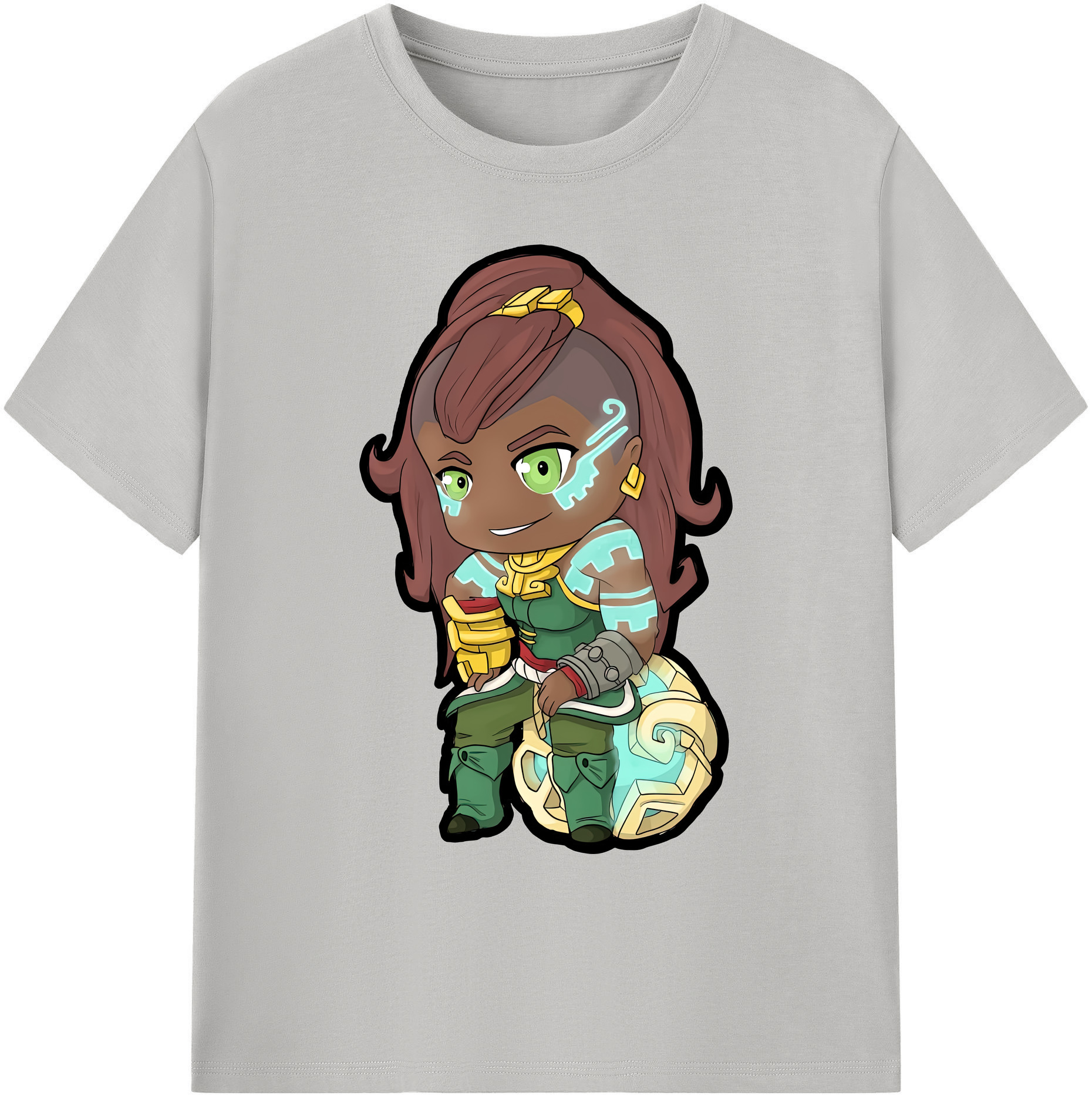 （画像用） リーグ・オブ・レジェンド League of Legends LOL 綿100％ メンズ半袖Tシャツ｜肌触りやわらか＆通気性