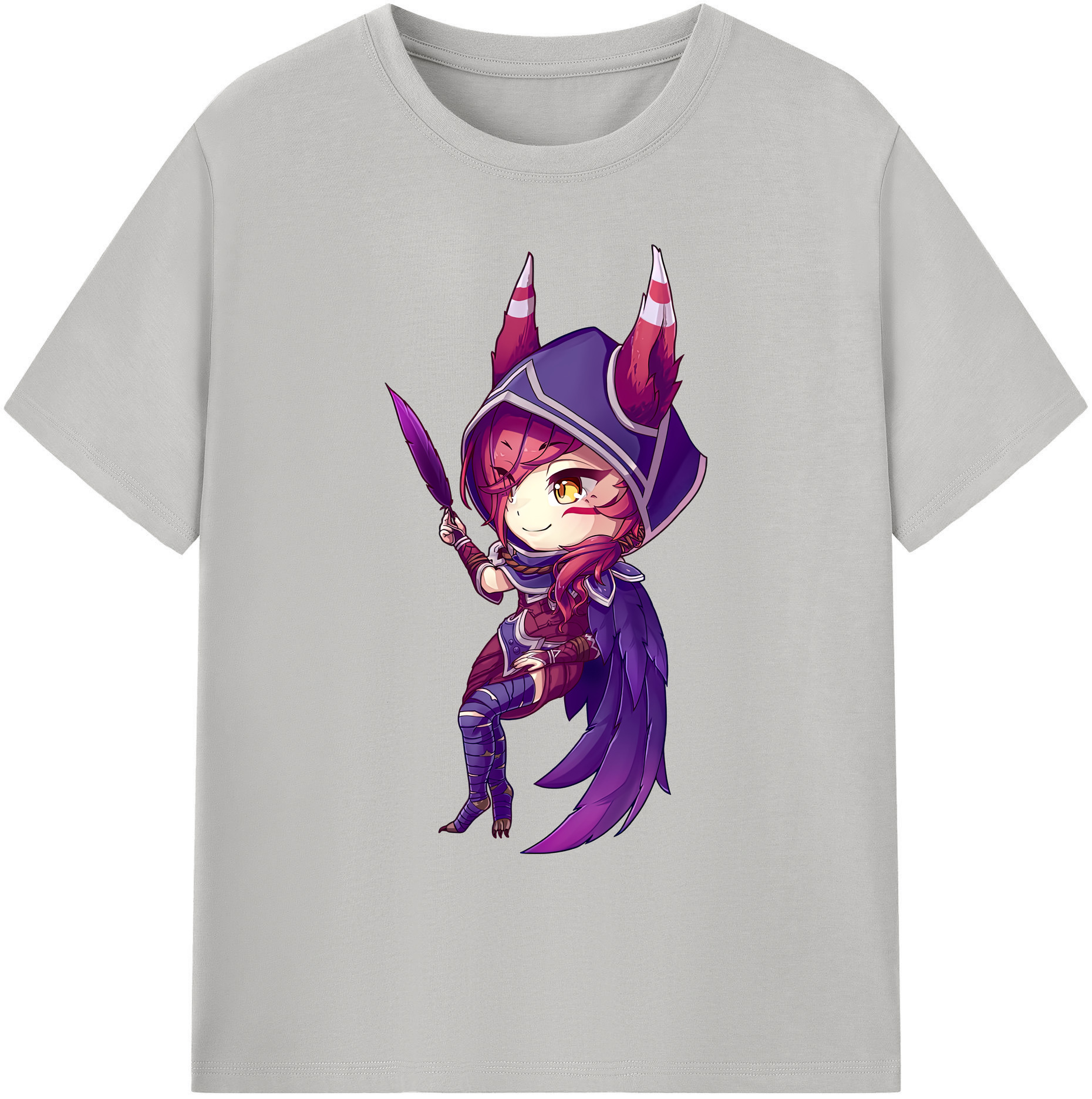 リーグ・オブ・レジェンド League of Legends LOL 綿100％ メンズ半袖Tシャツ｜肌触りやわらか＆通気性