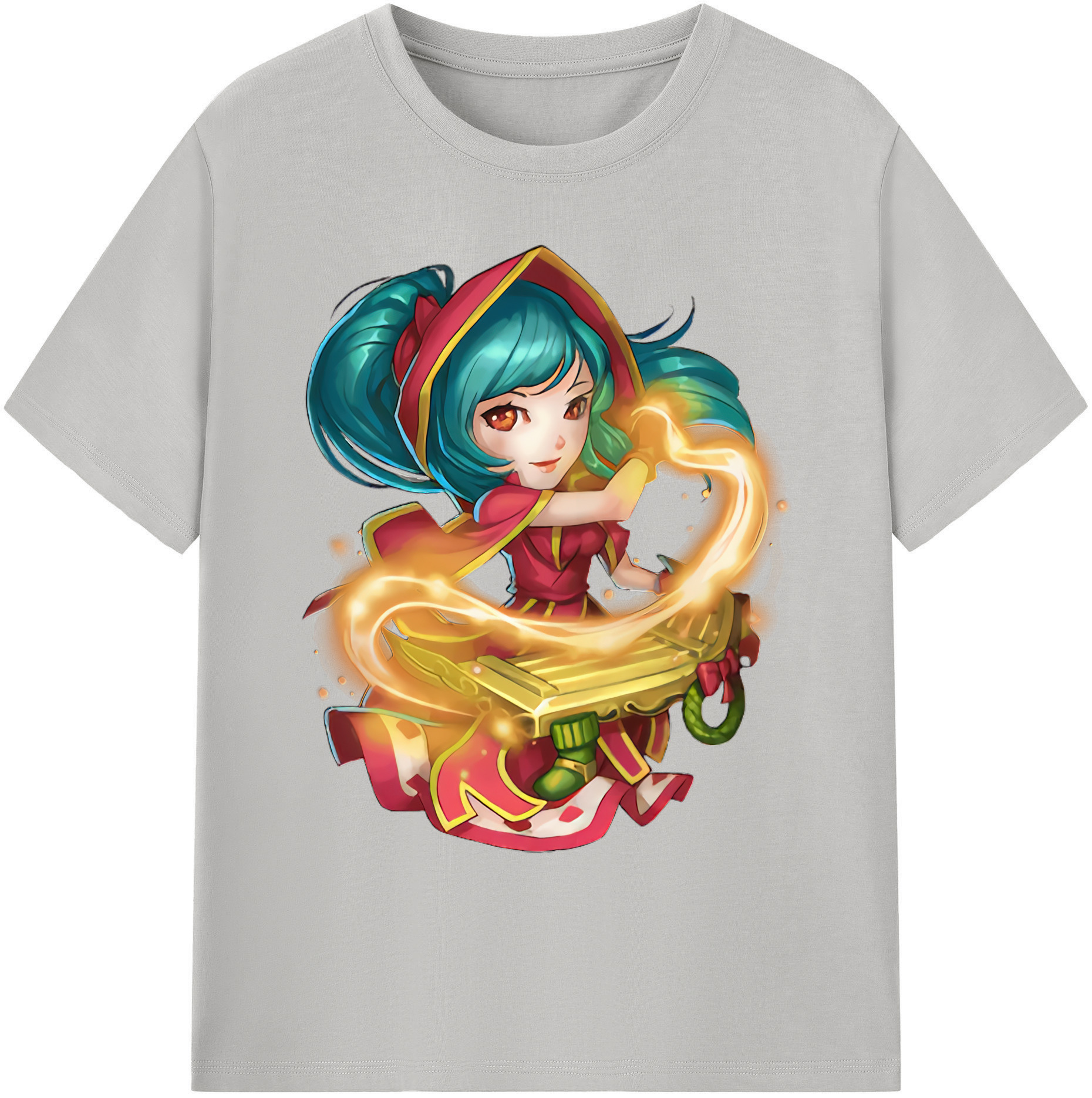 リーグ・オブ・レジェンド League of Legends LOL 綿100％ メンズ半袖Tシャツ｜肌触りやわらか＆通気性