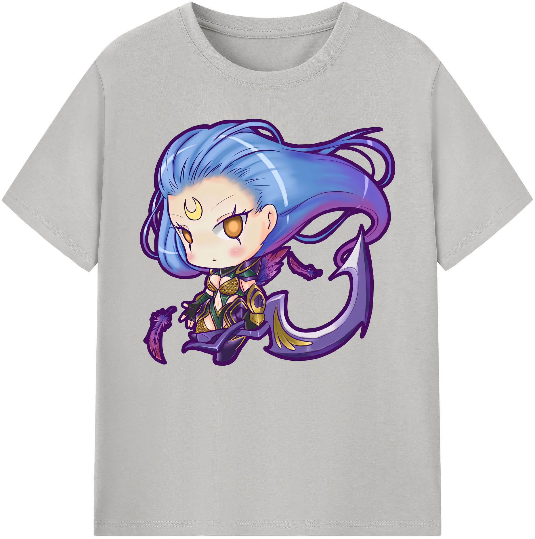 リーグ・オブ・レジェンド League of Legends LOL 綿100％ メンズ半袖Tシャツ｜肌触りやわらか＆通気性