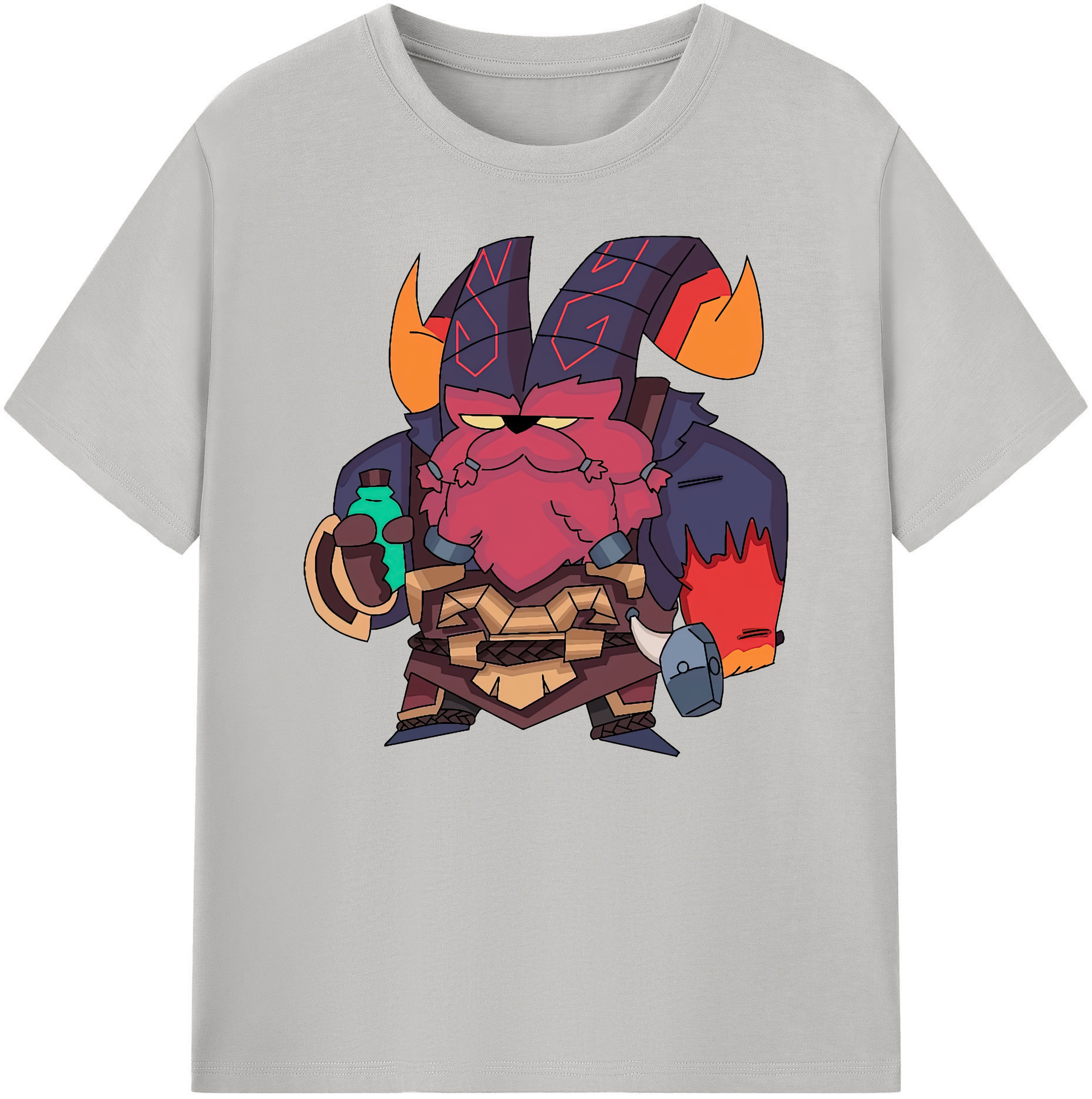 リーグ・オブ・レジェンド League of Legends LOL 綿100％ メンズ半袖Tシャツ｜肌触りやわらか＆通気性