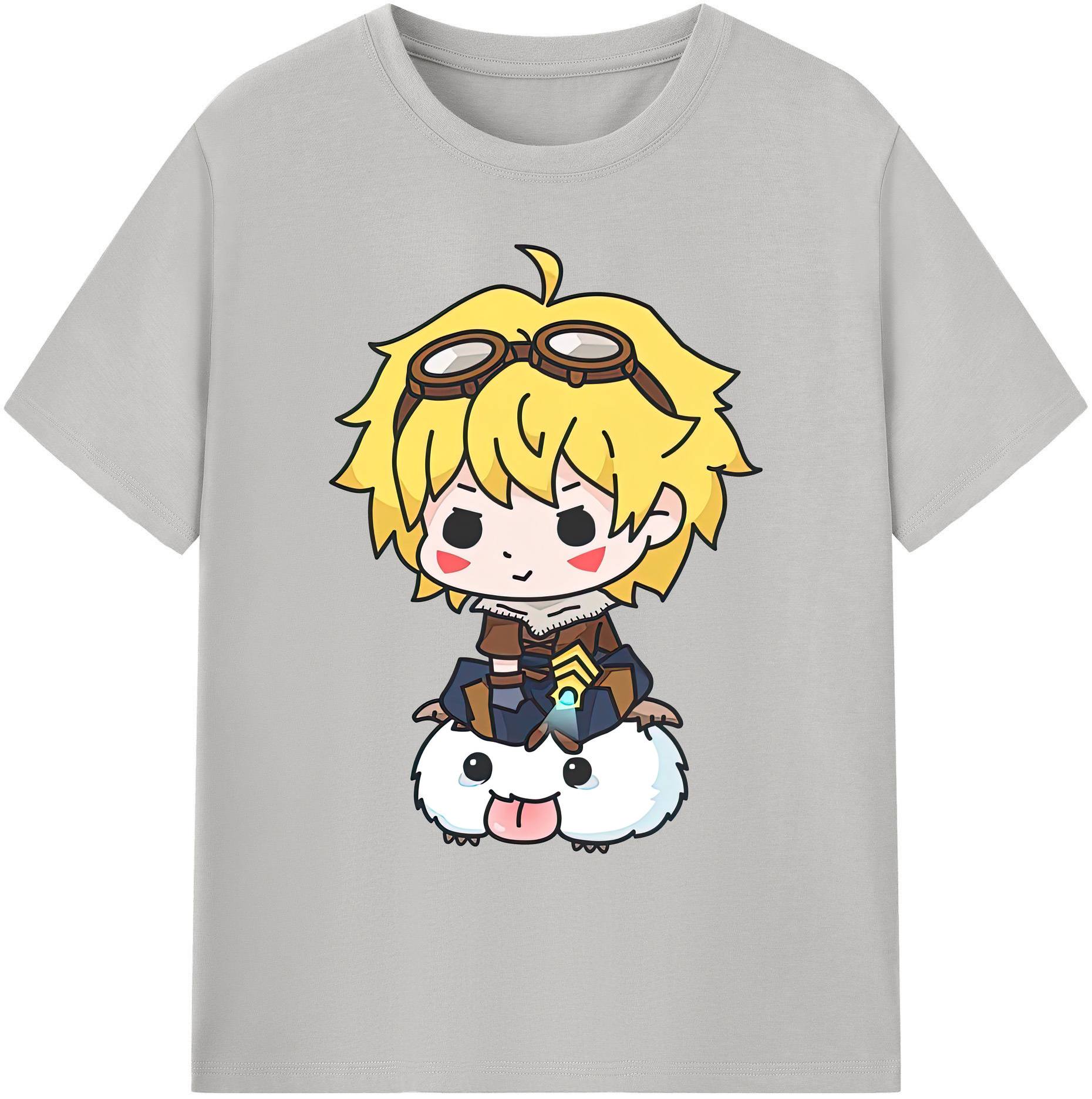 （画像用） リーグ・オブ・レジェンド League of Legends LOL 綿100％ メンズ半袖Tシャツ｜肌触りやわらか＆通気性