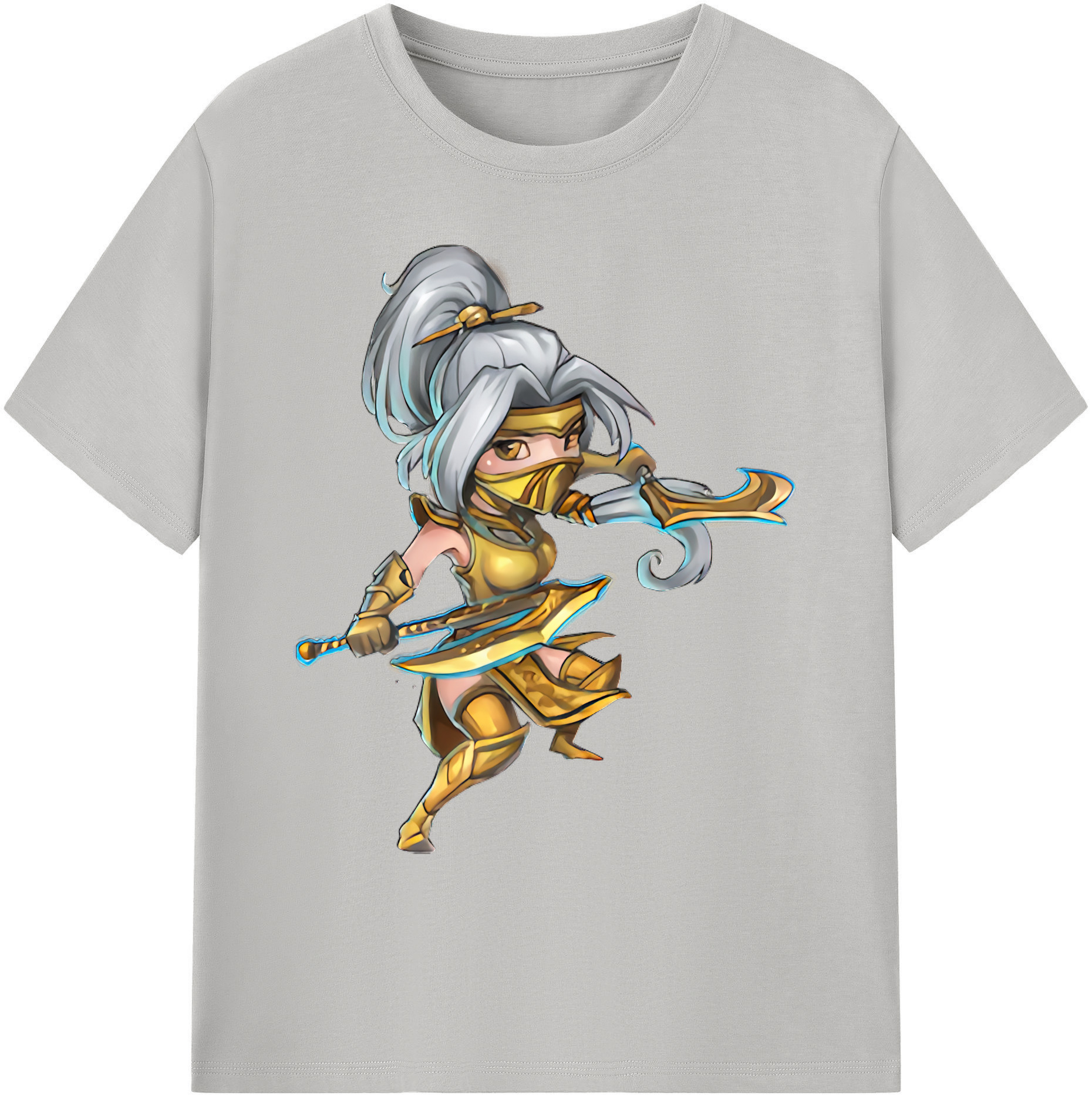 リーグ・オブ・レジェンド League of Legends LOL 綿100％ メンズ半袖Tシャツ｜肌触りやわらか＆通気性