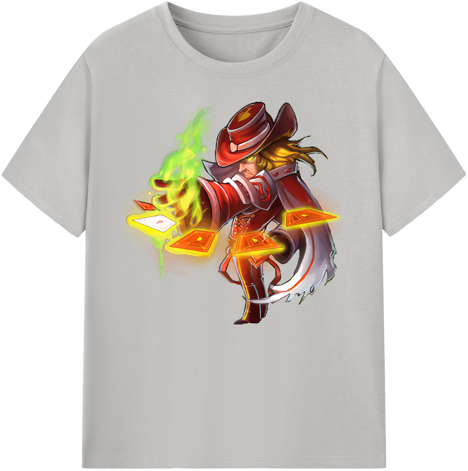 リーグ・オブ・レジェンド League of Legends LOL 綿100％ メンズ半袖Tシャツ｜肌触りやわらか＆通気性
