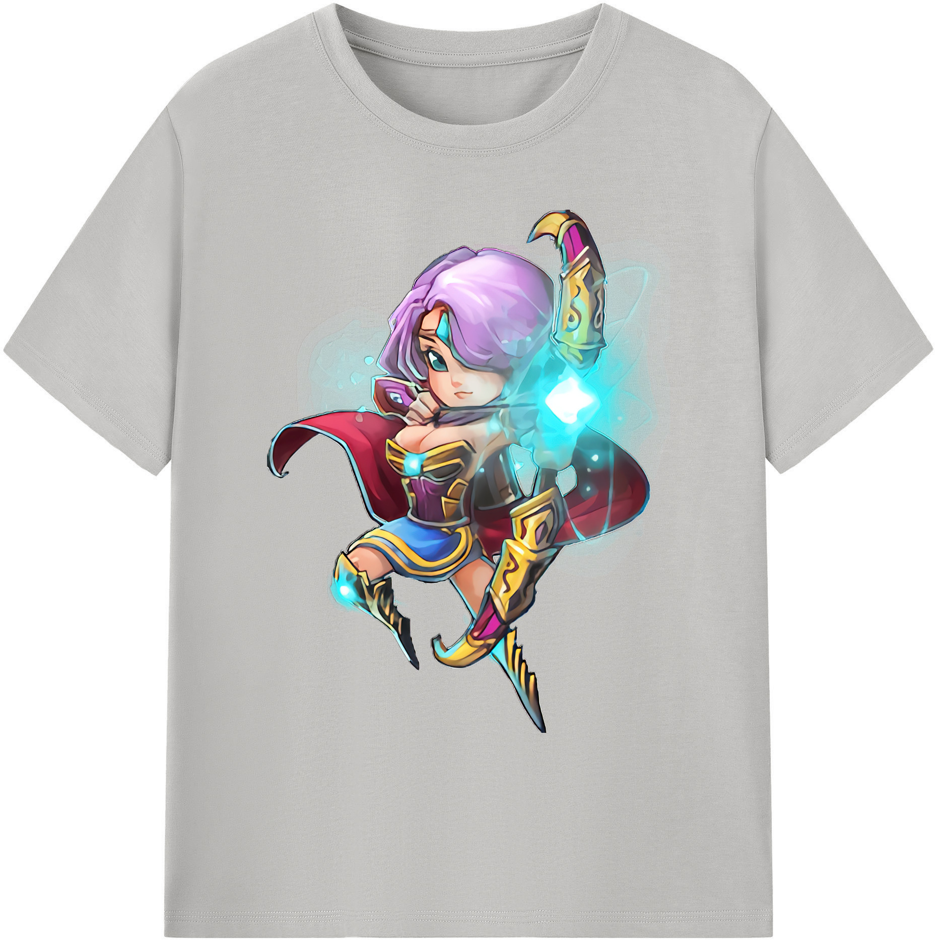 リーグ・オブ・レジェンド League of Legends LOL 綿100％ メンズ半袖Tシャツ｜肌触りやわらか＆通気性