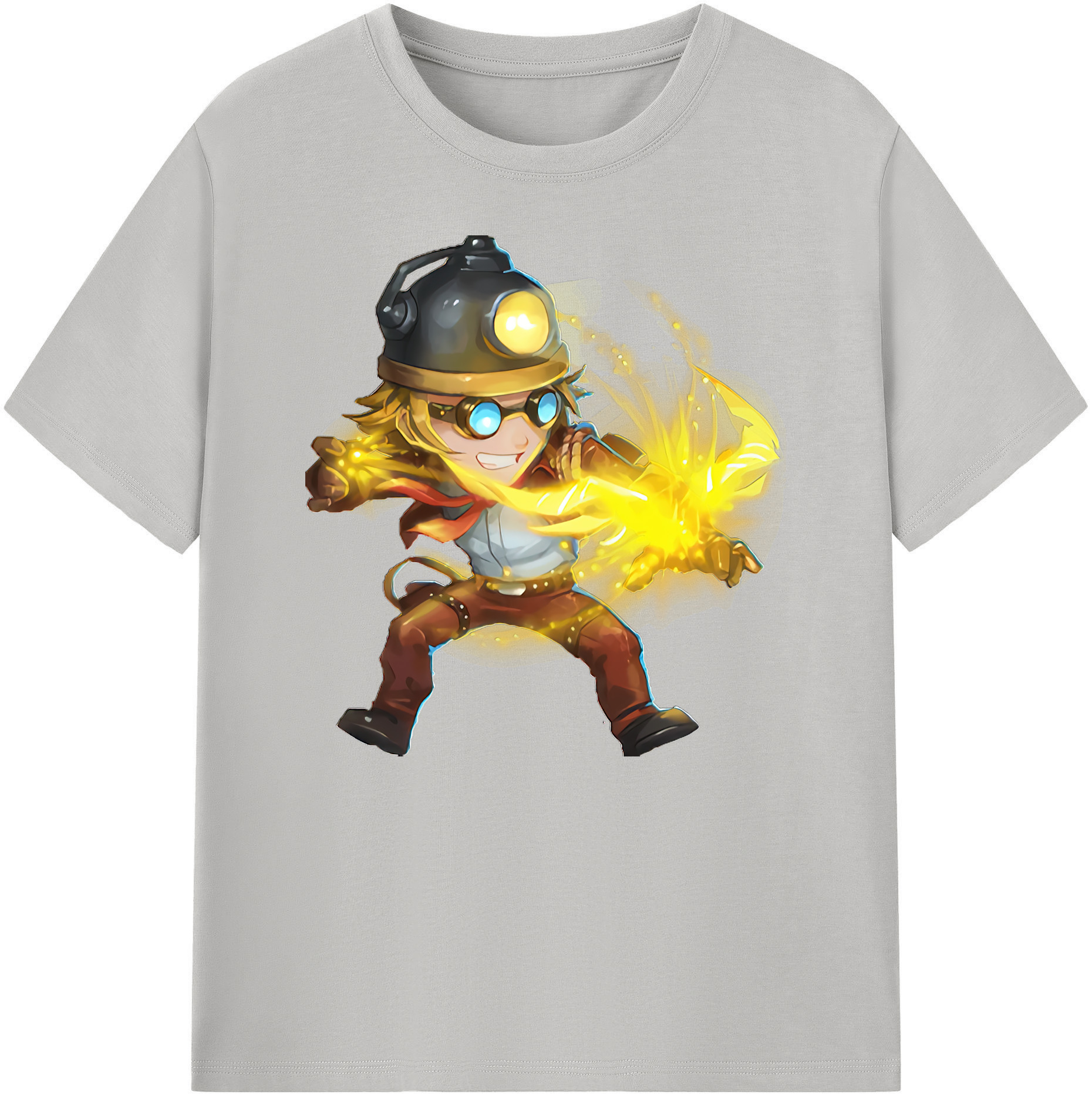 リーグ・オブ・レジェンド League of Legends LOL 綿100％ メンズ半袖Tシャツ｜肌触りやわらか＆通気性