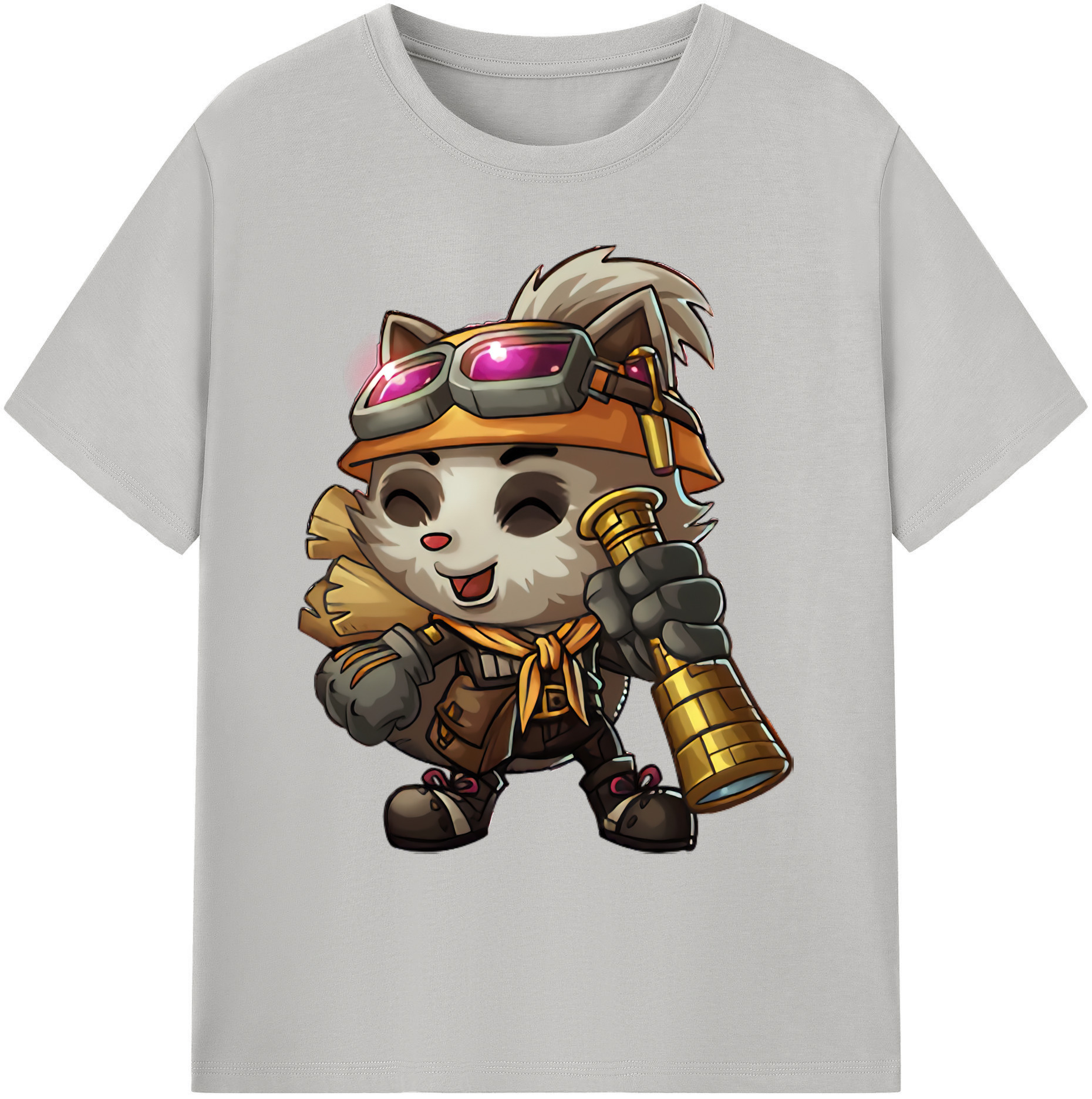 リーグ・オブ・レジェンド League of Legends LOL 綿100％ メンズ半袖Tシャツ｜肌触りやわらか＆通気性