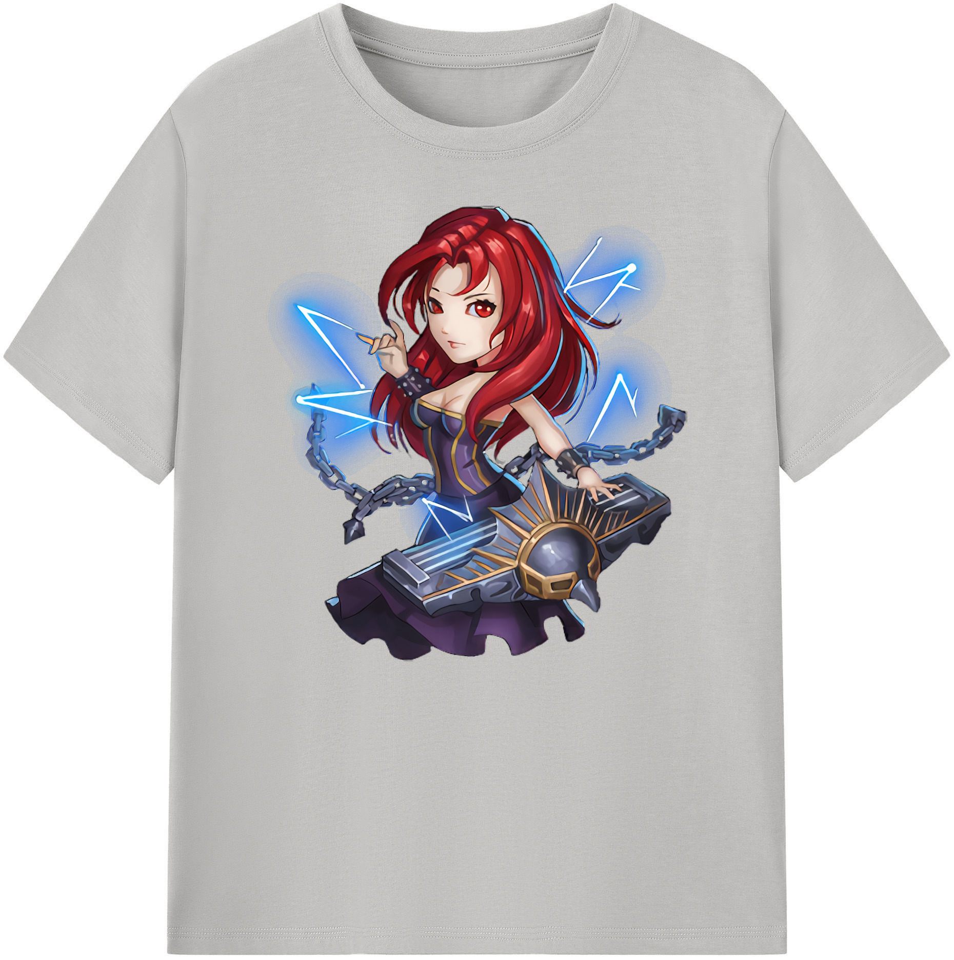 リーグ・オブ・レジェンド League of Legends LOL 綿100％ メンズ半袖Tシャツ｜肌触りやわらか＆通気性