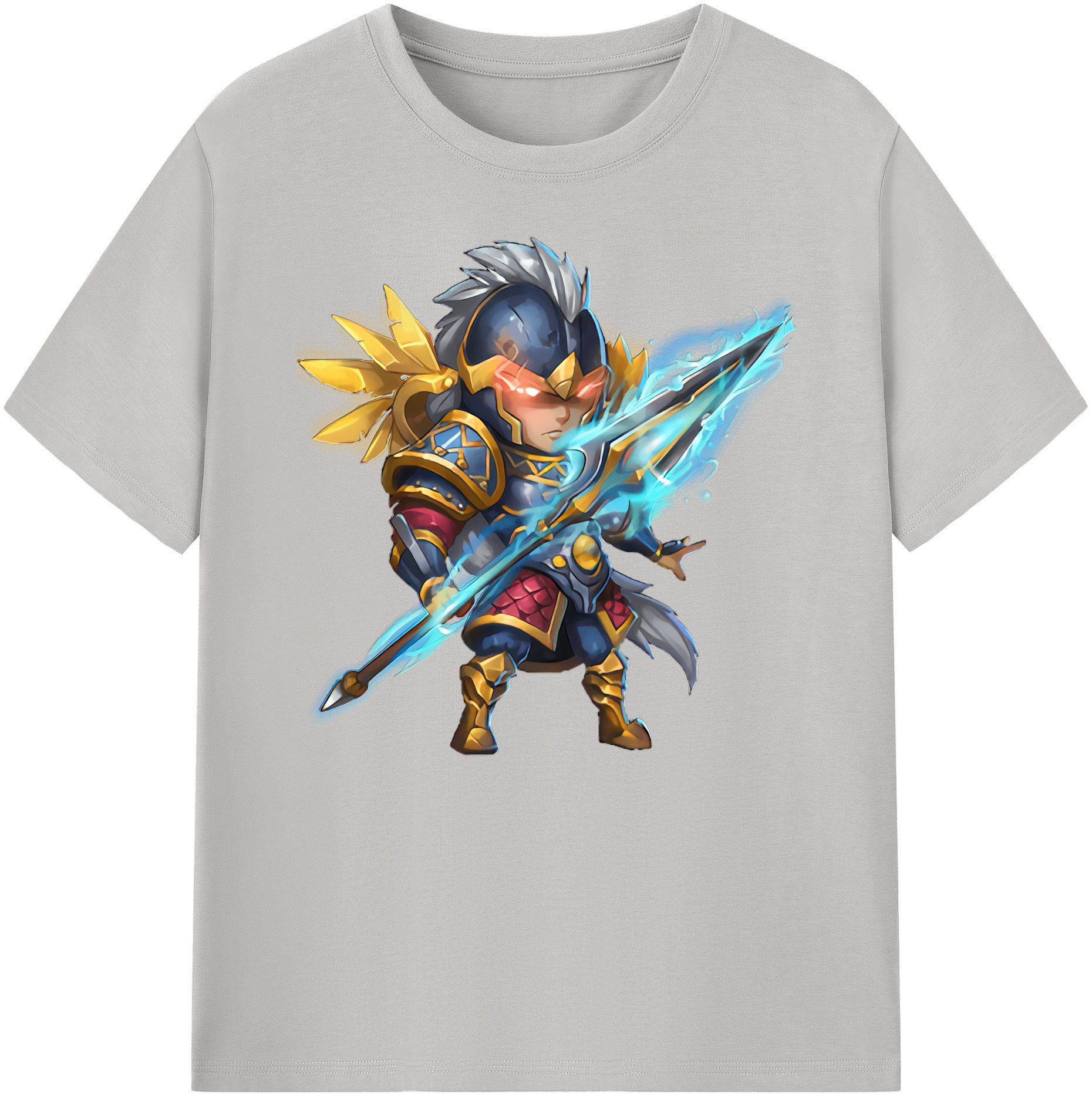 リーグ・オブ・レジェンド League of Legends LOL 綿100％ メンズ半袖Tシャツ｜肌触りやわらか＆通気性