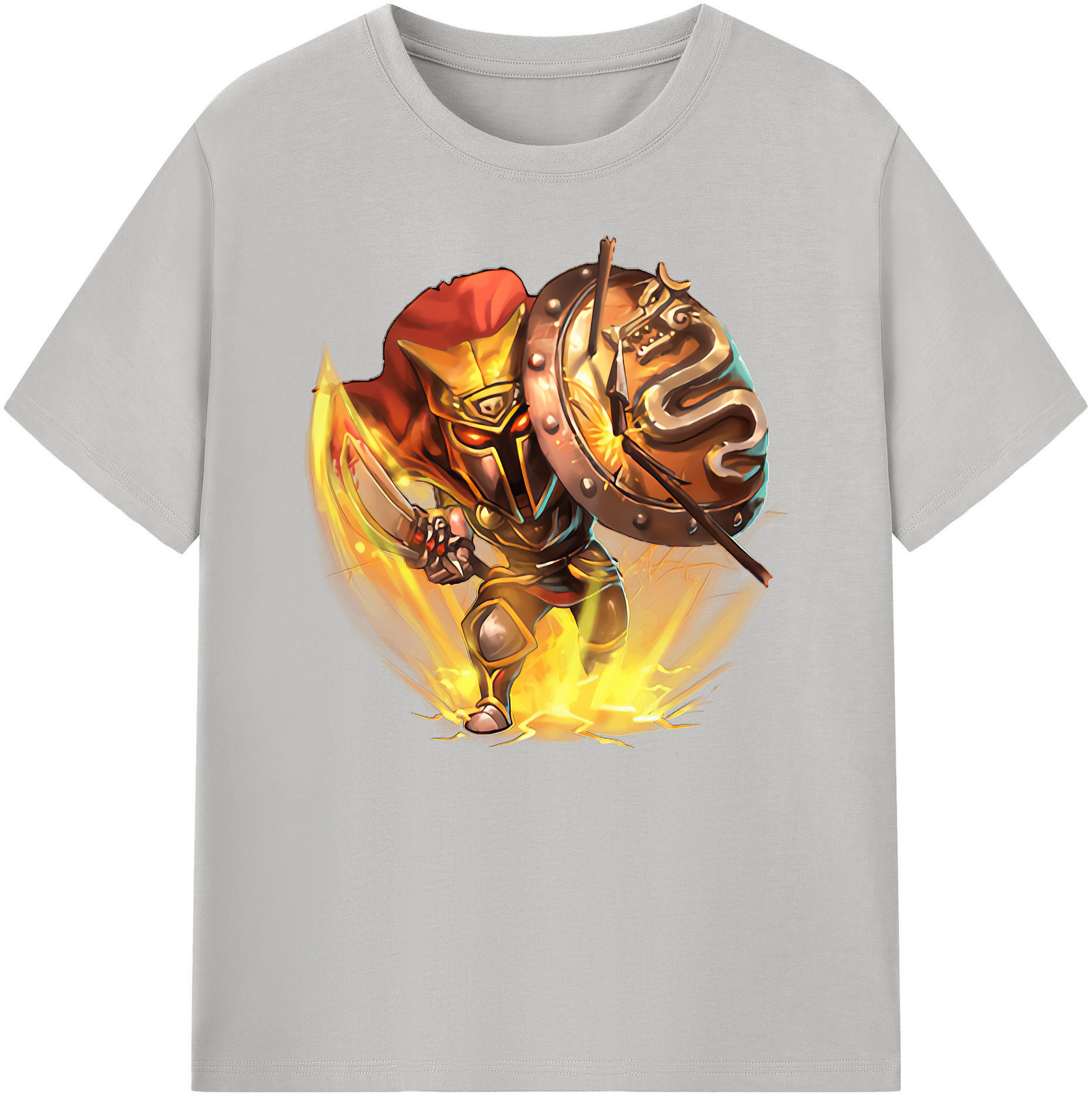 リーグ・オブ・レジェンド League of Legends LOL 綿100％ メンズ半袖Tシャツ｜肌触りやわらか＆通気性