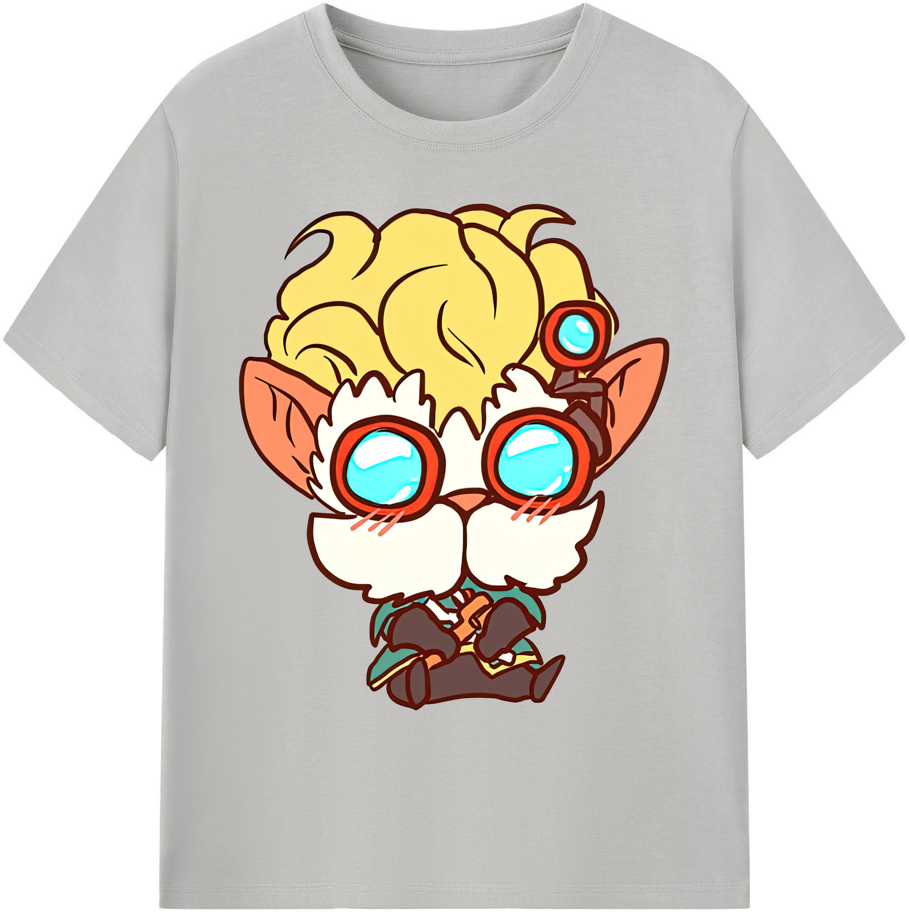 リーグ・オブ・レジェンド League of Legends LOL 綿100％ メンズ半袖Tシャツ｜肌触りやわらか＆通気性