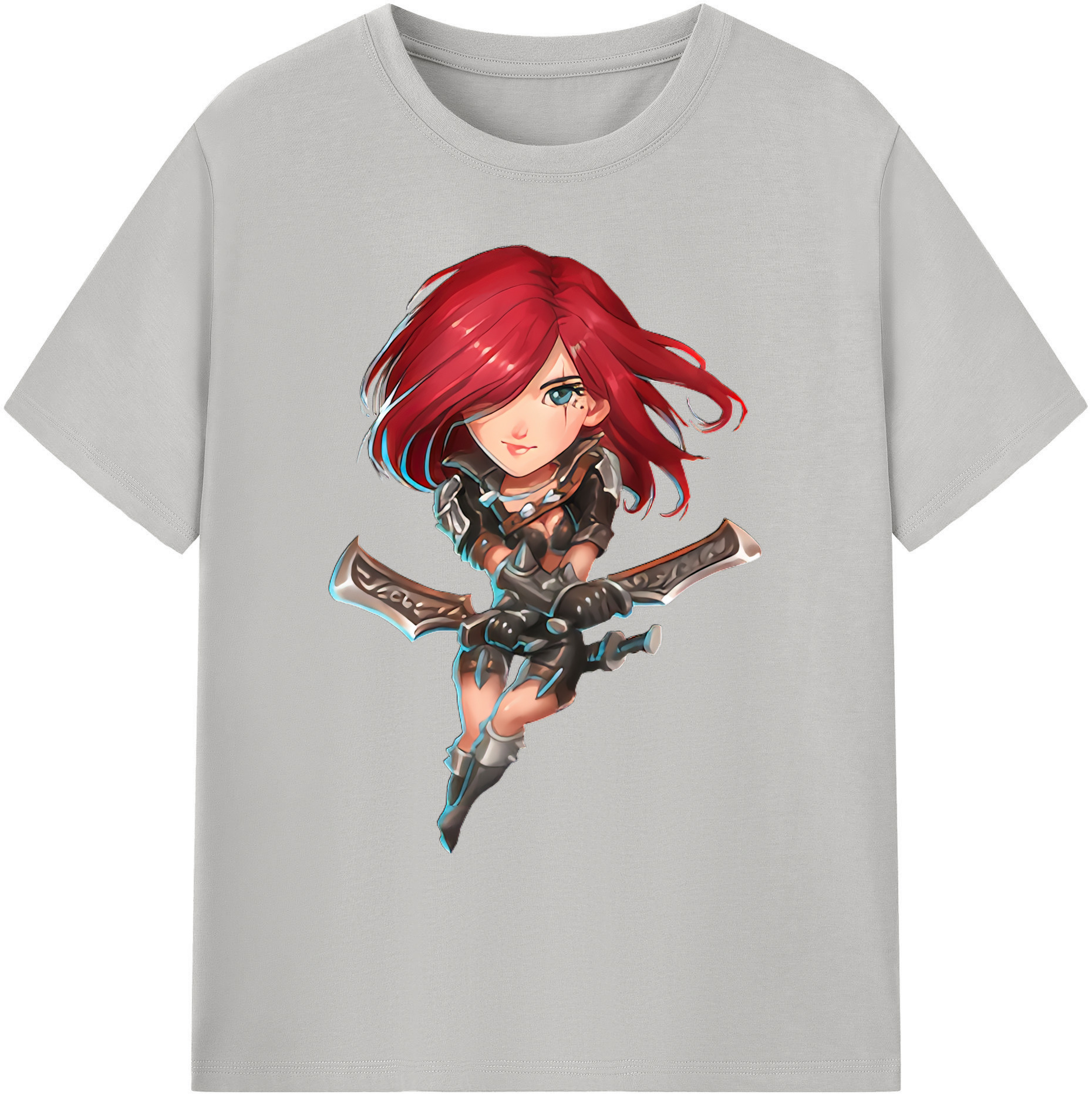 リーグ・オブ・レジェンド League of Legends LOL 綿100％ メンズ半袖Tシャツ｜肌触りやわらか＆通気性