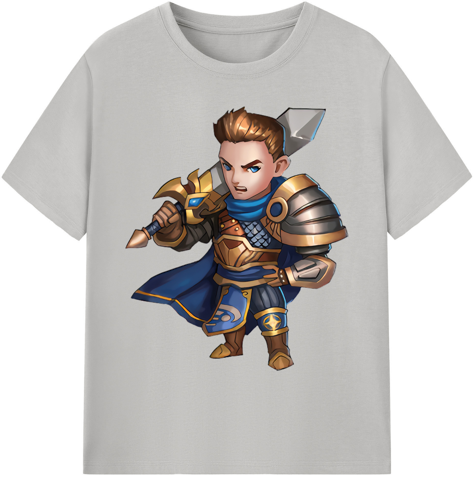 リーグ・オブ・レジェンド League of Legends LOL 綿100％ メンズ半袖Tシャツ｜肌触りやわらか＆通気性