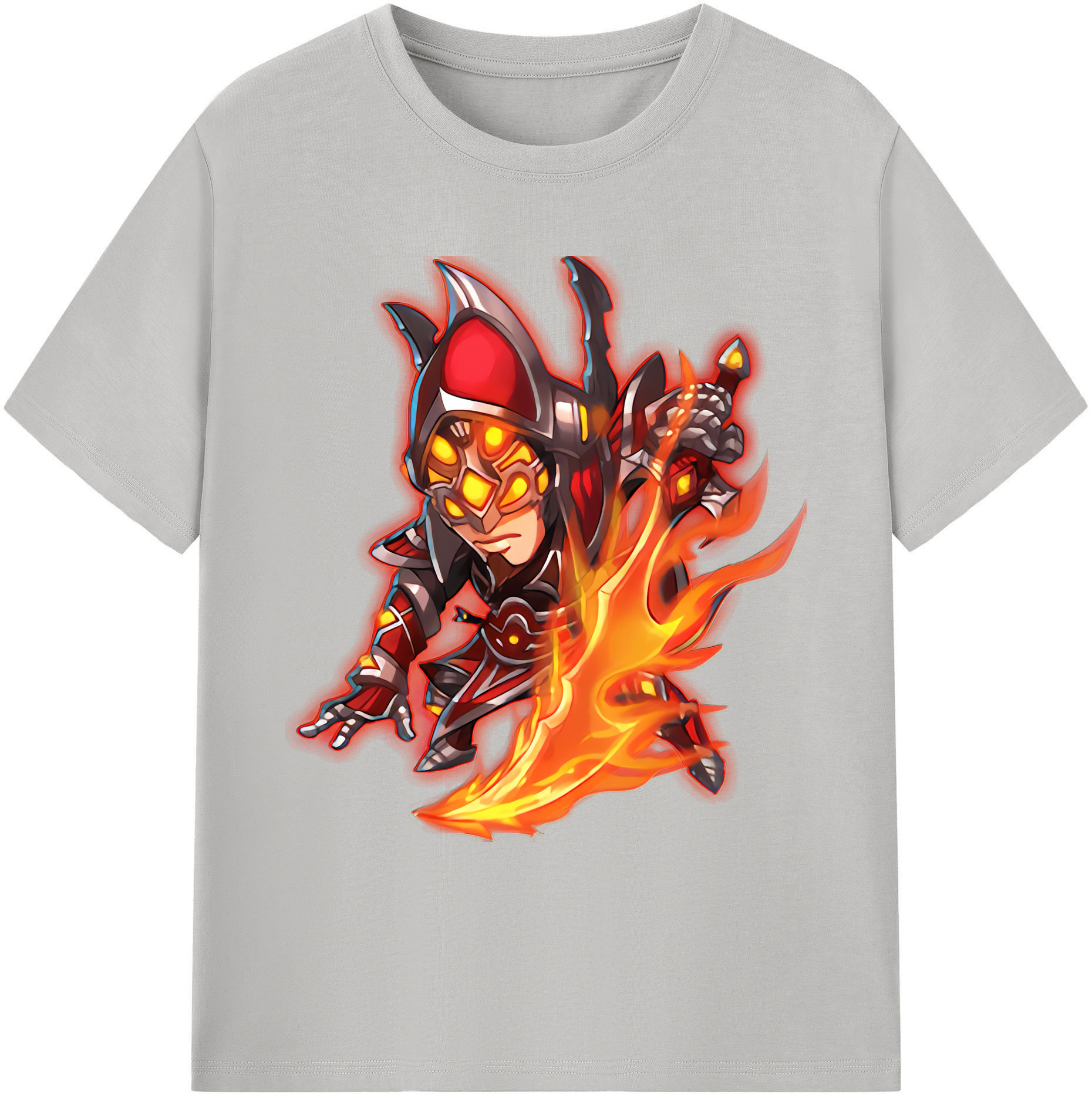 リーグ・オブ・レジェンド League of Legends LOL 綿100％ メンズ半袖Tシャツ｜肌触りやわらか＆通気性