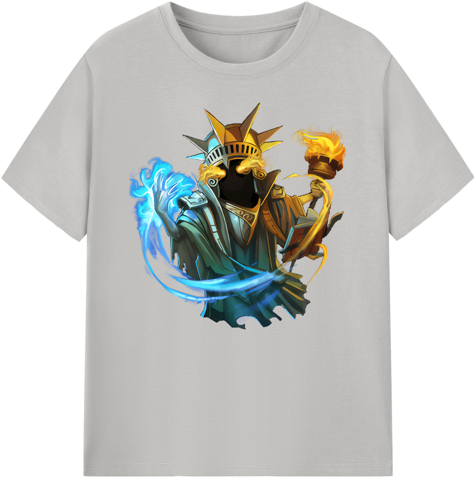 リーグ・オブ・レジェンド League of Legends LOL 綿100％ メンズ半袖Tシャツ｜肌触りやわらか＆通気性