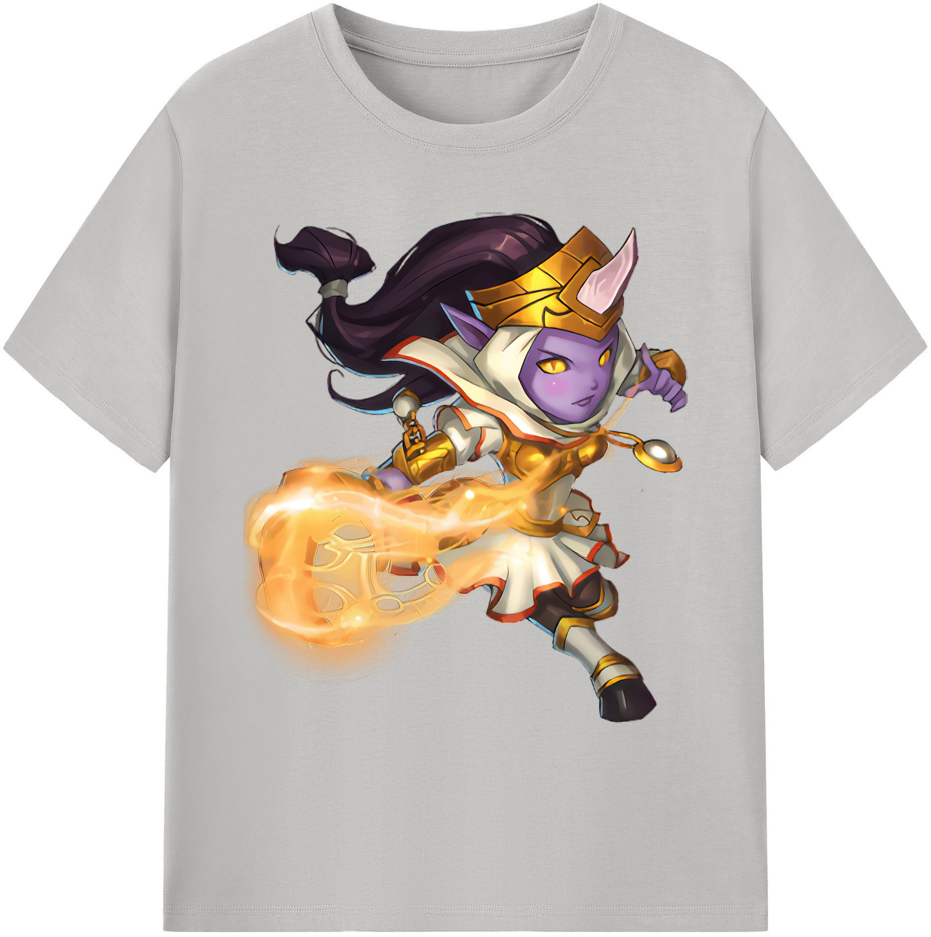 リーグ・オブ・レジェンド League of Legends LOL 綿100％ メンズ半袖Tシャツ｜肌触りやわらか＆通気性
