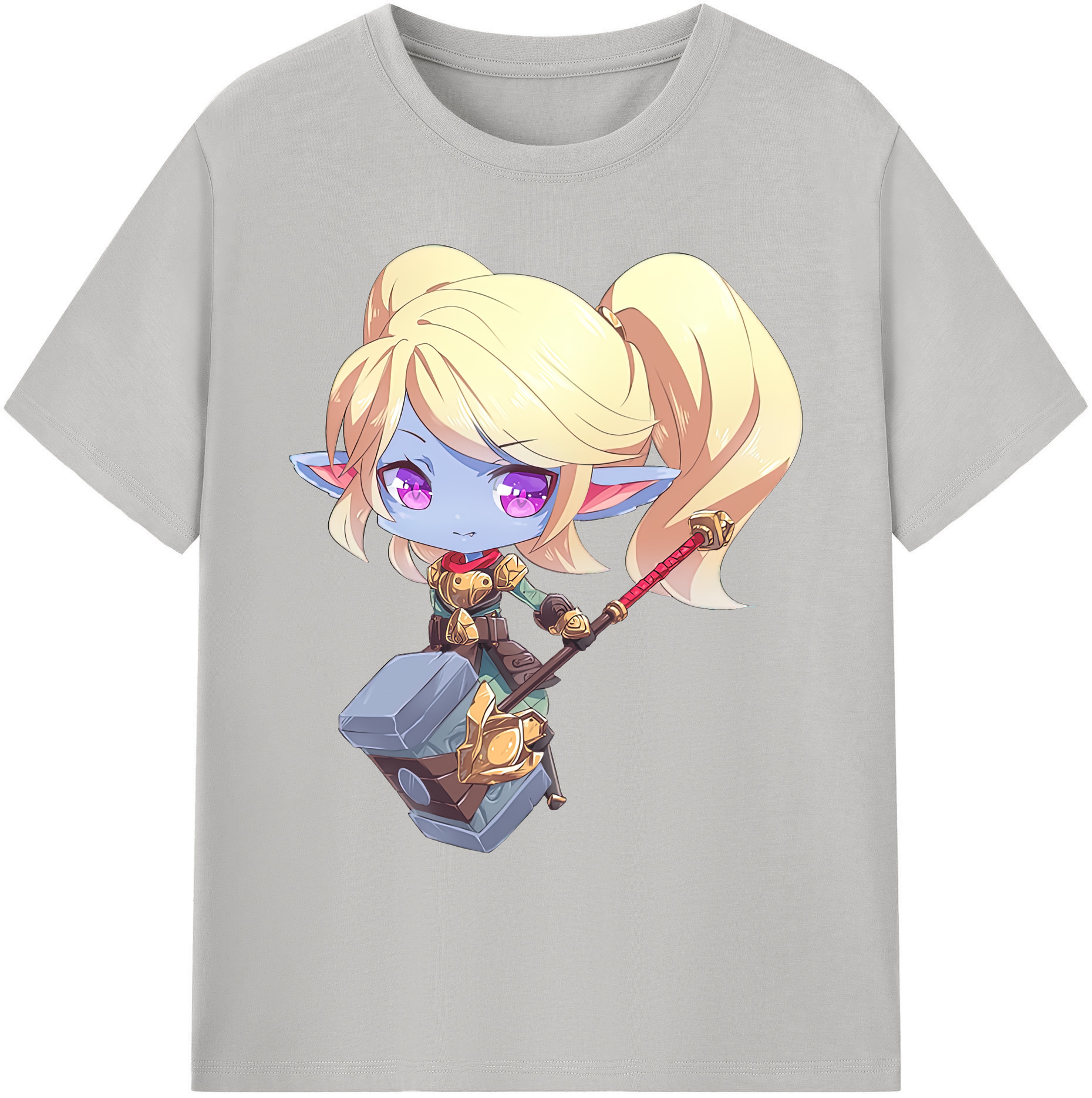 リーグ・オブ・レジェンド League of Legends LOL 綿100％ メンズ半袖Tシャツ｜肌触りやわらか＆通気性