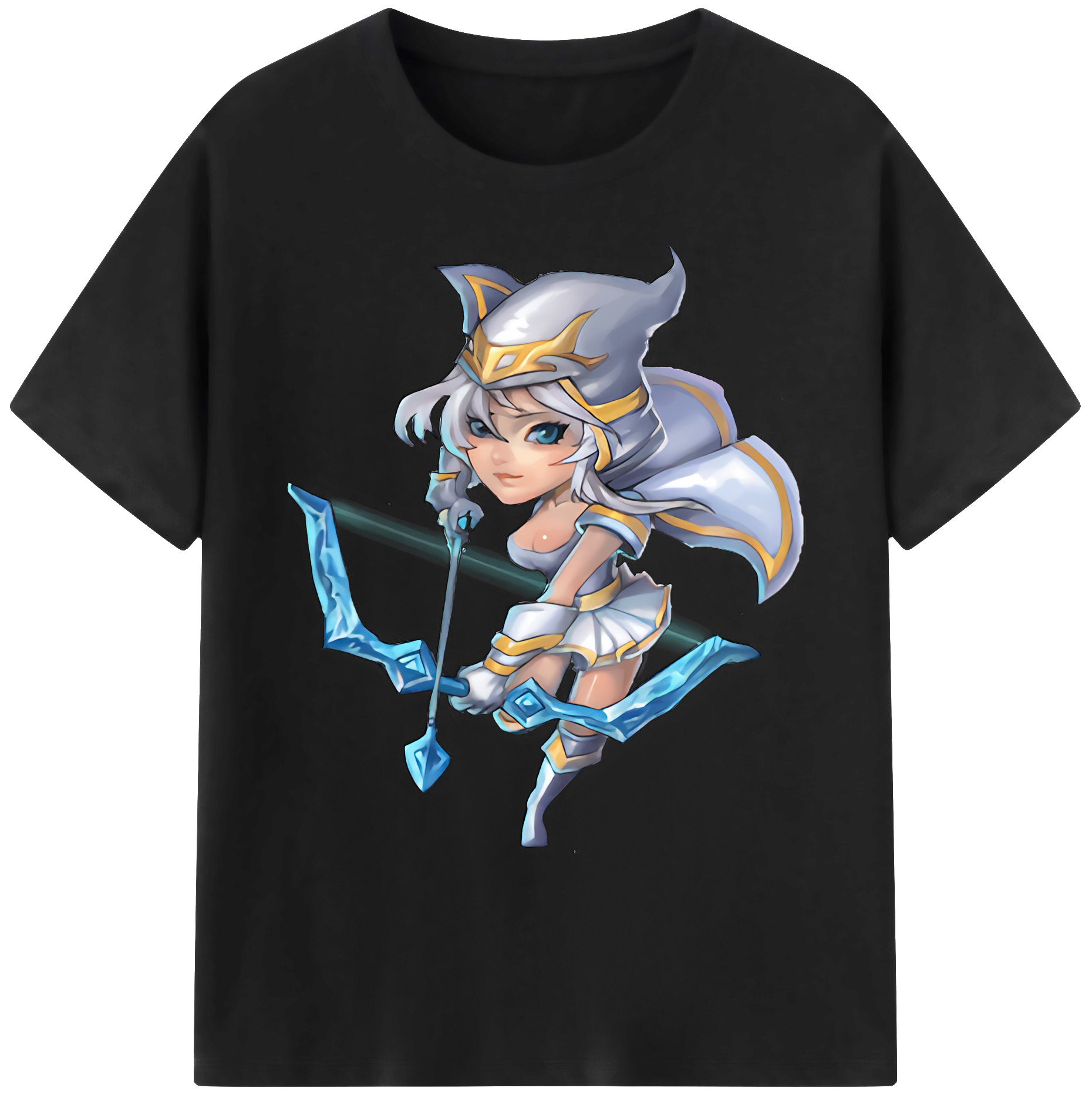 リーグ・オブ・レジェンド League of Legends LOL 綿100％ メンズ半袖Tシャツ｜肌触りやわらか＆通気性
