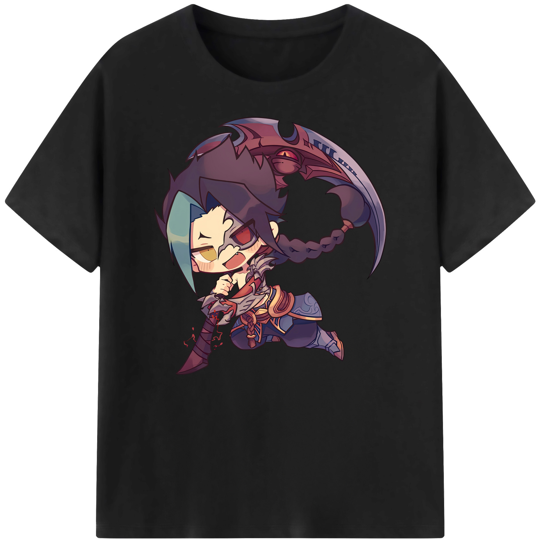 リーグ・オブ・レジェンド League of Legends LOL 綿100％ メンズ半袖Tシャツ｜肌触りやわらか＆通気性