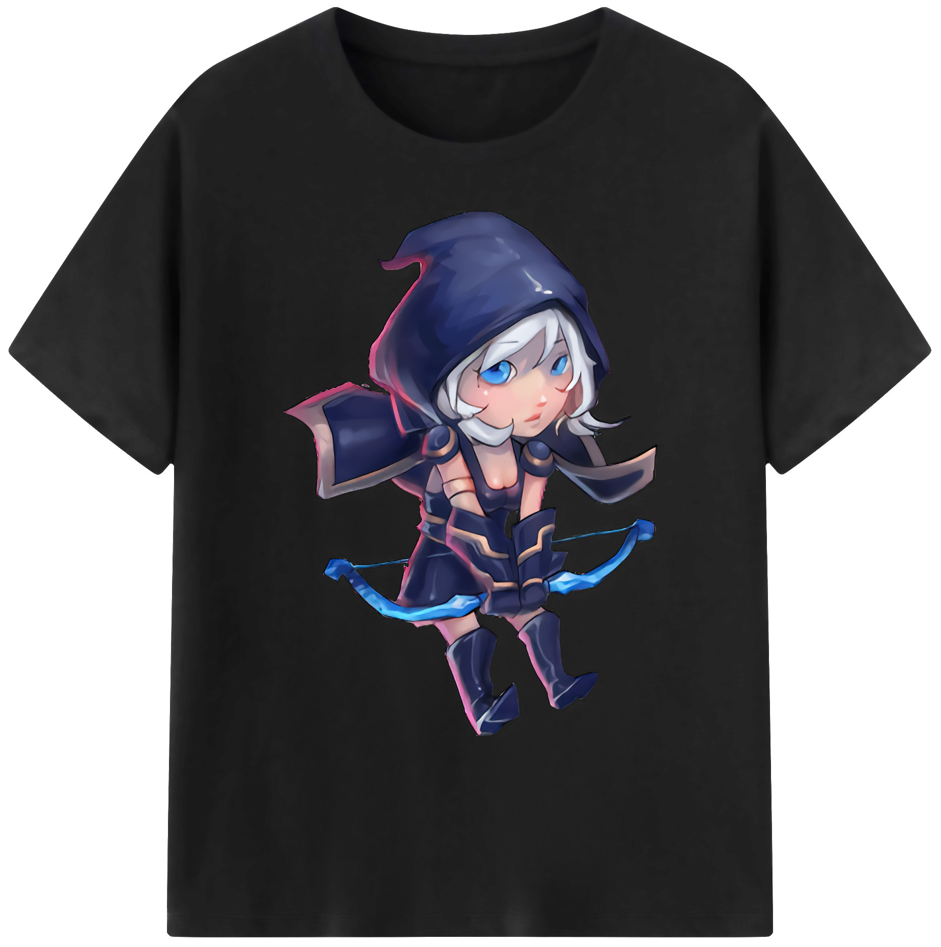 リーグ・オブ・レジェンド League of Legends LOL 綿100％ メンズ半袖Tシャツ｜肌触りやわらか＆通気性