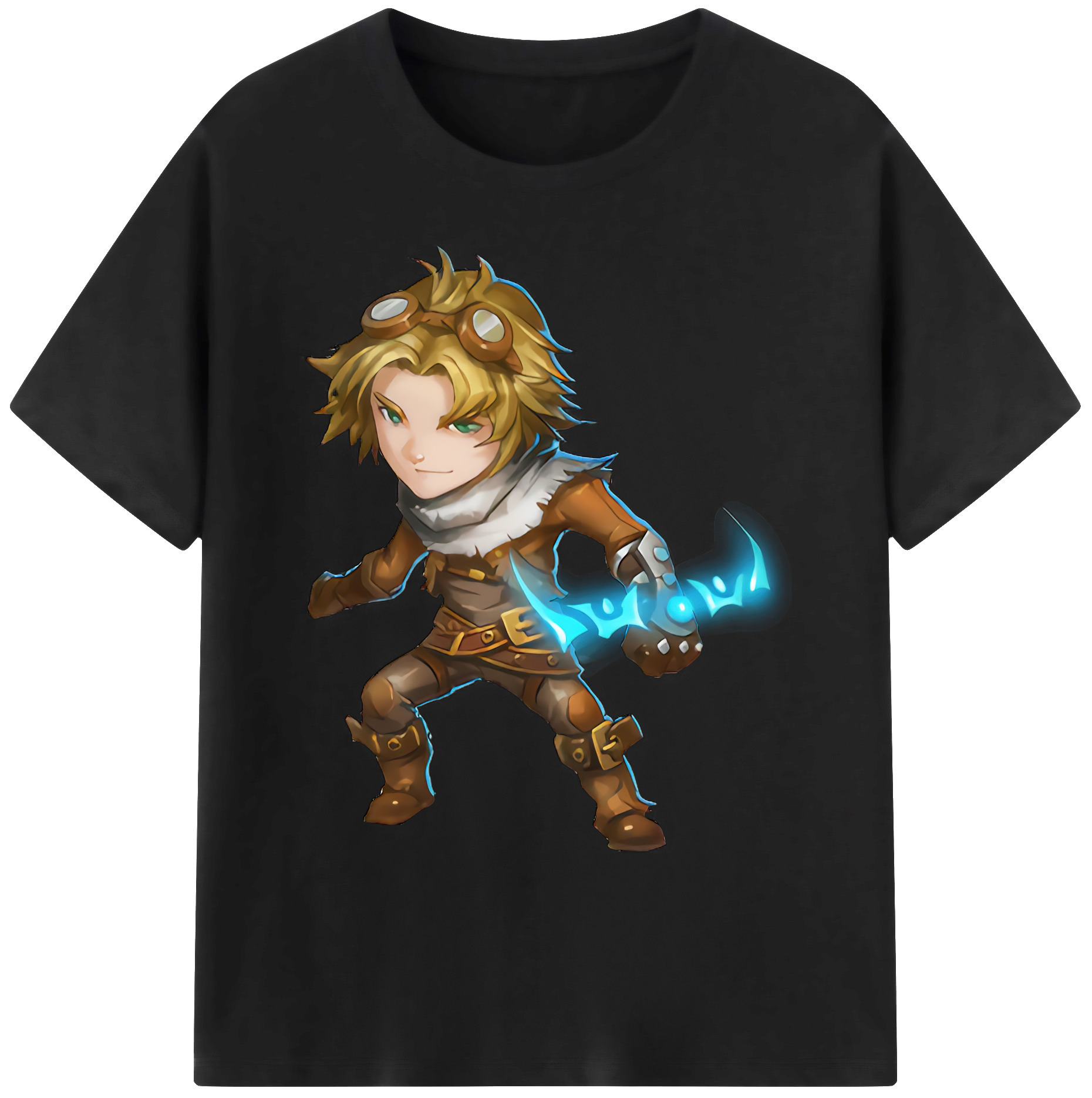 リーグ・オブ・レジェンド League of Legends LOL 綿100％ メンズ半袖Tシャツ｜肌触りやわらか＆通気性
