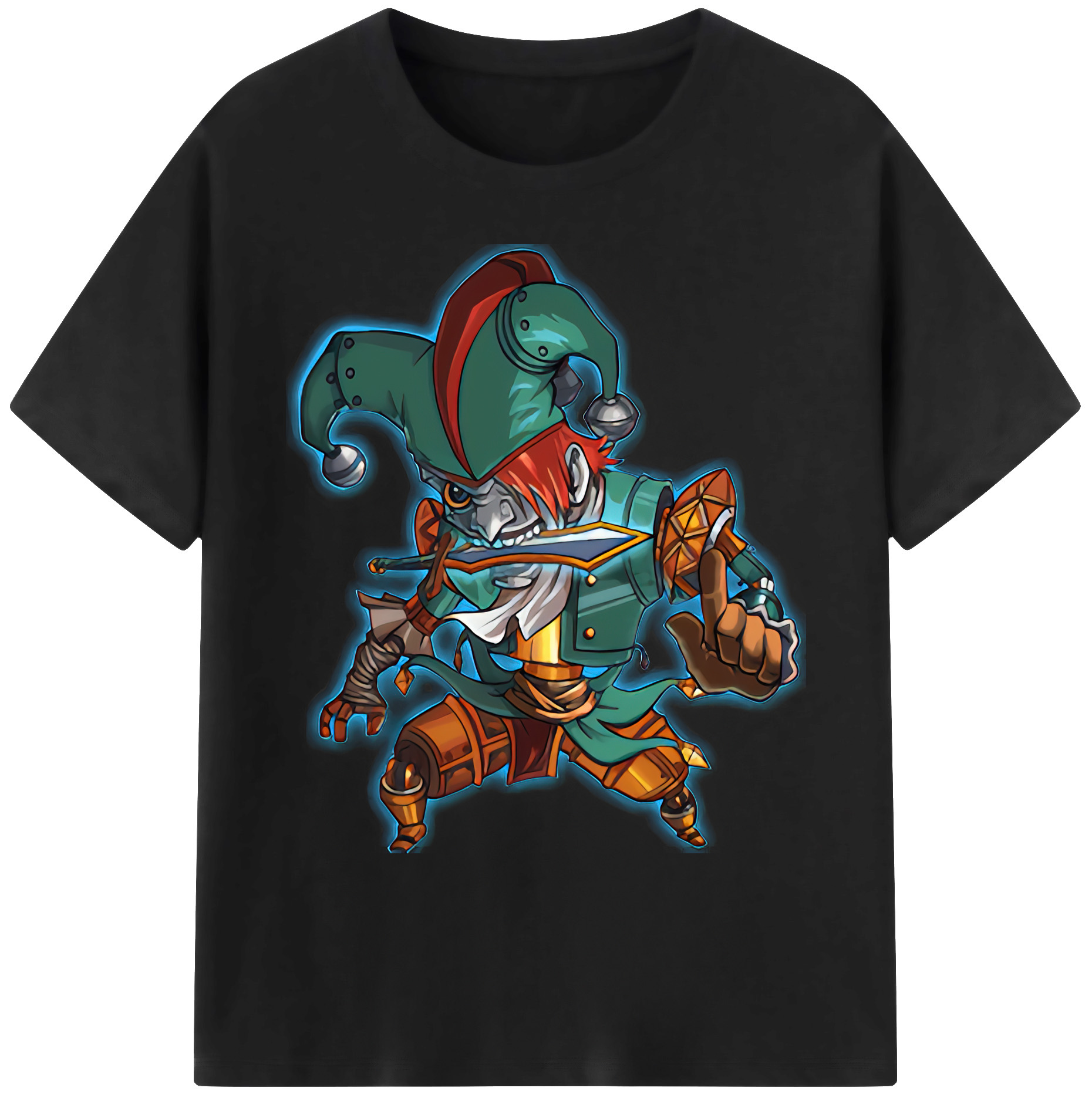リーグ・オブ・レジェンド League of Legends LOL 綿100％ メンズ半袖Tシャツ｜肌触りやわらか＆通気性