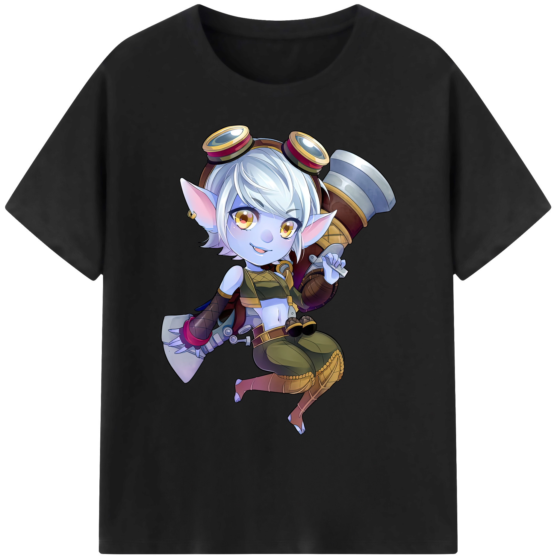リーグ・オブ・レジェンド League of Legends LOL 綿100％ メンズ半袖Tシャツ｜肌触りやわらか＆通気性