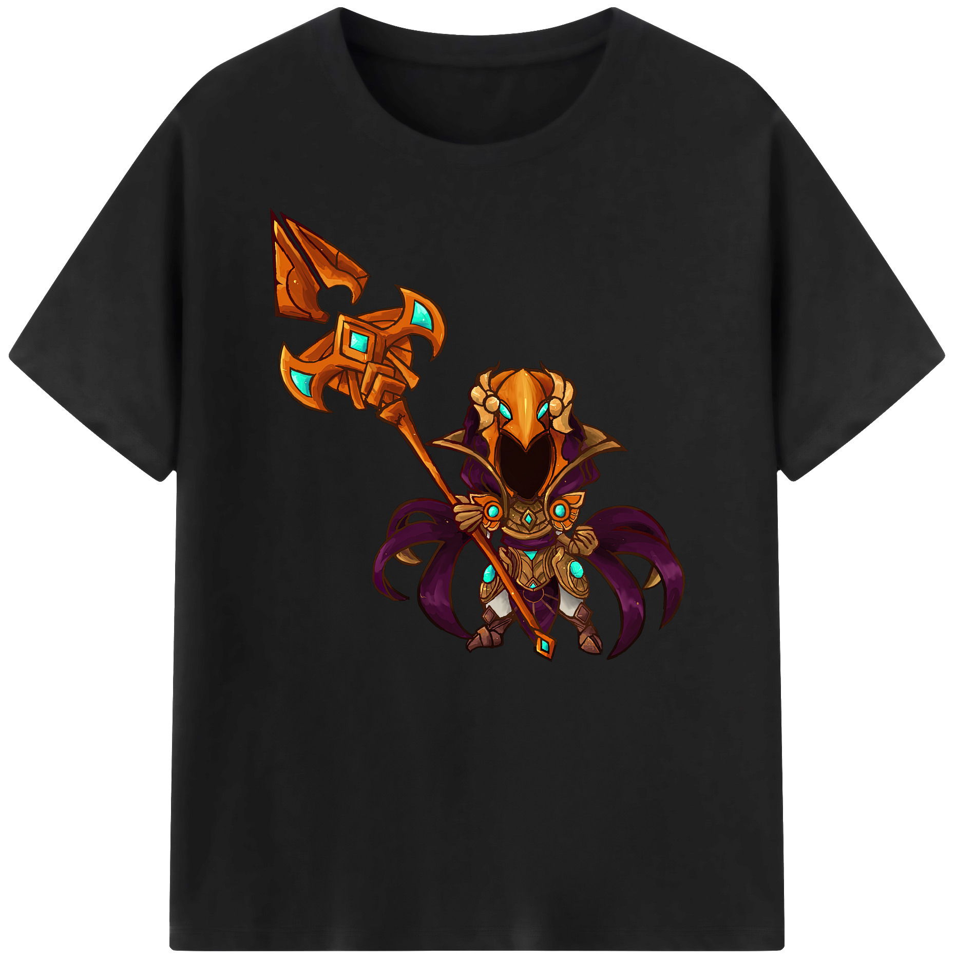 リーグ・オブ・レジェンド League of Legends LOL 綿100％ メンズ半袖Tシャツ｜肌触りやわらか＆通気性