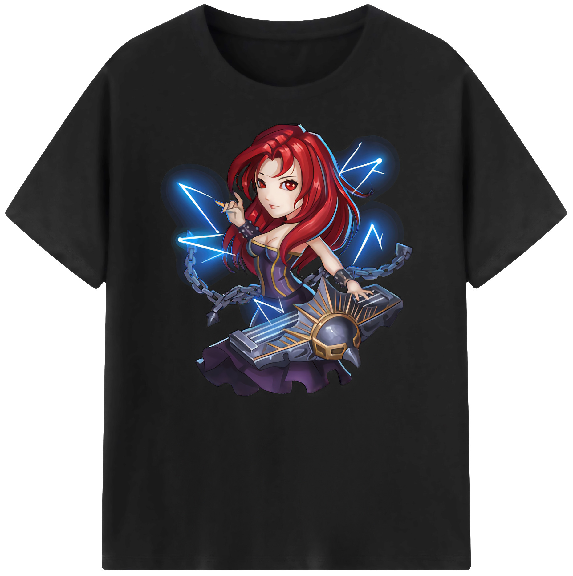 リーグ・オブ・レジェンド League of Legends LOL 綿100％ メンズ半袖Tシャツ｜肌触りやわらか＆通気性