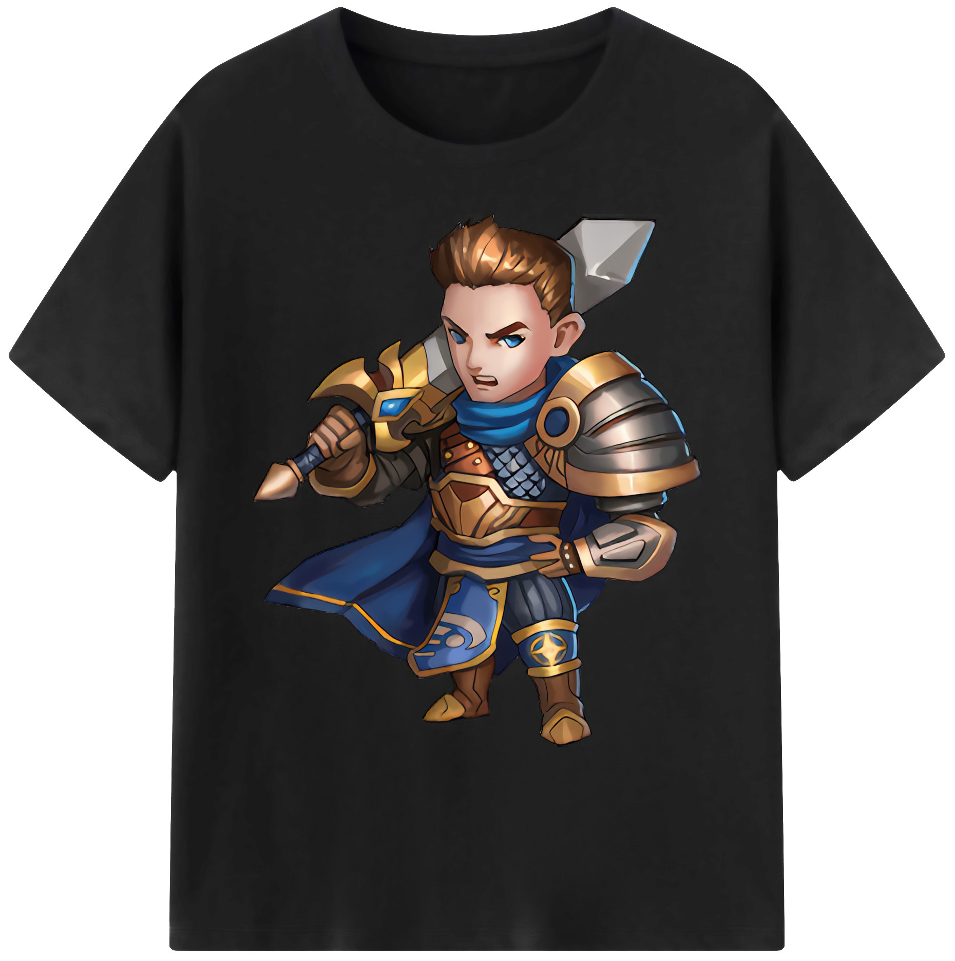 リーグ・オブ・レジェンド League of Legends LOL 綿100％ メンズ半袖Tシャツ｜肌触りやわらか＆通気性