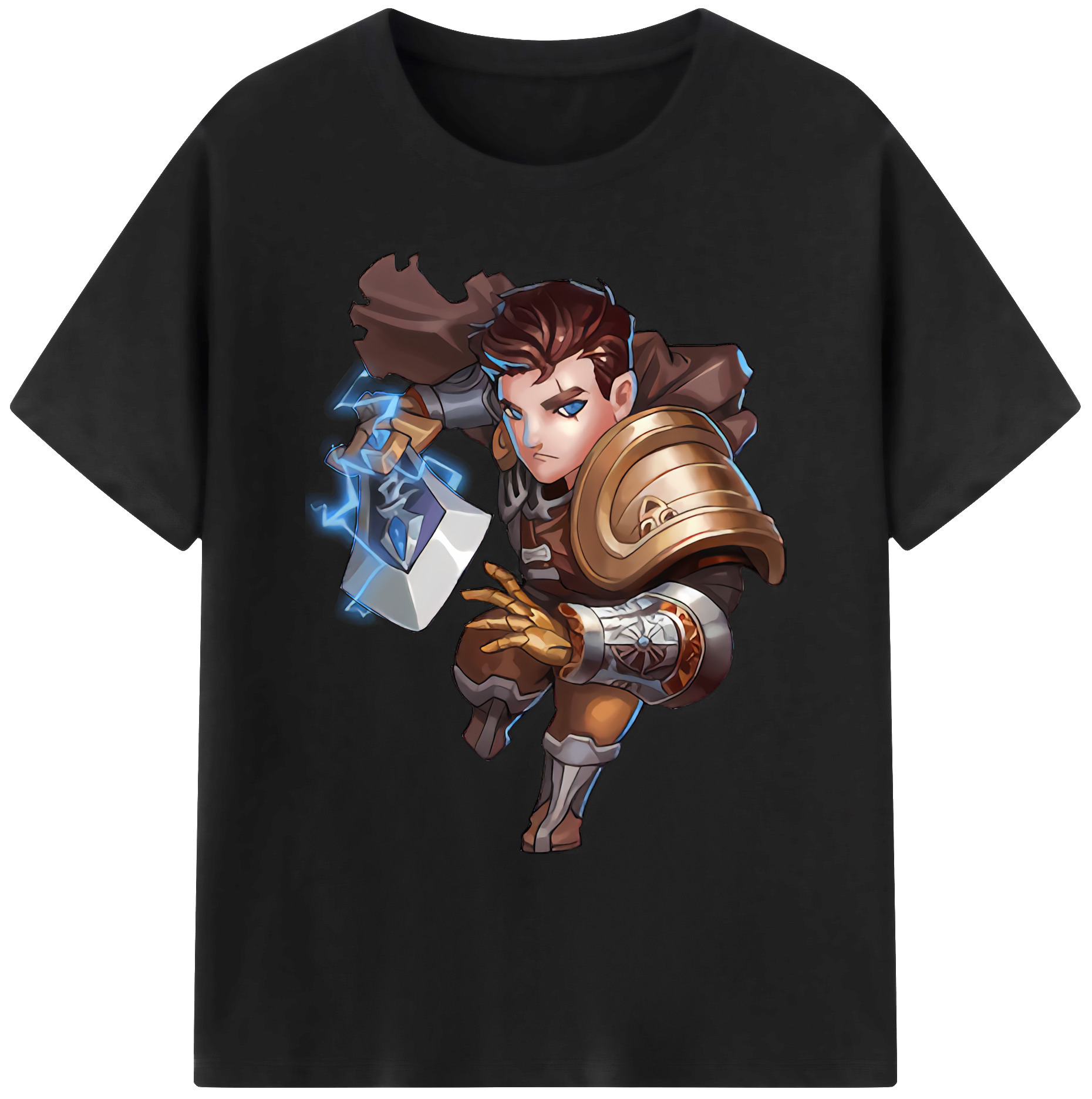 リーグ・オブ・レジェンド League of Legends LOL 綿100％ メンズ半袖Tシャツ｜肌触りやわらか＆通気性