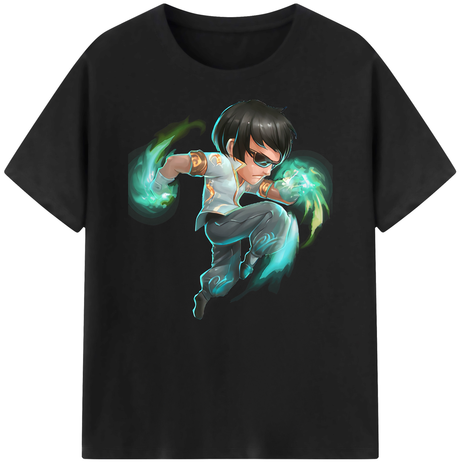 リーグ・オブ・レジェンド League of Legends LOL 綿100％ メンズ半袖Tシャツ｜肌触りやわらか＆通気性