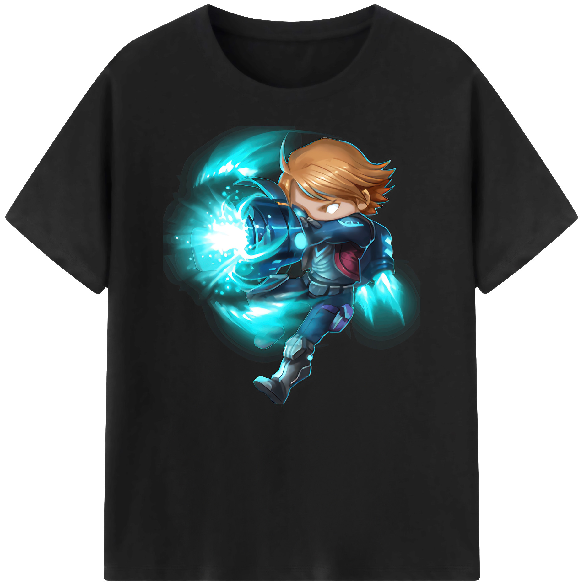 リーグ・オブ・レジェンド League of Legends LOL 綿100％ メンズ半袖Tシャツ｜肌触りやわらか＆通気性