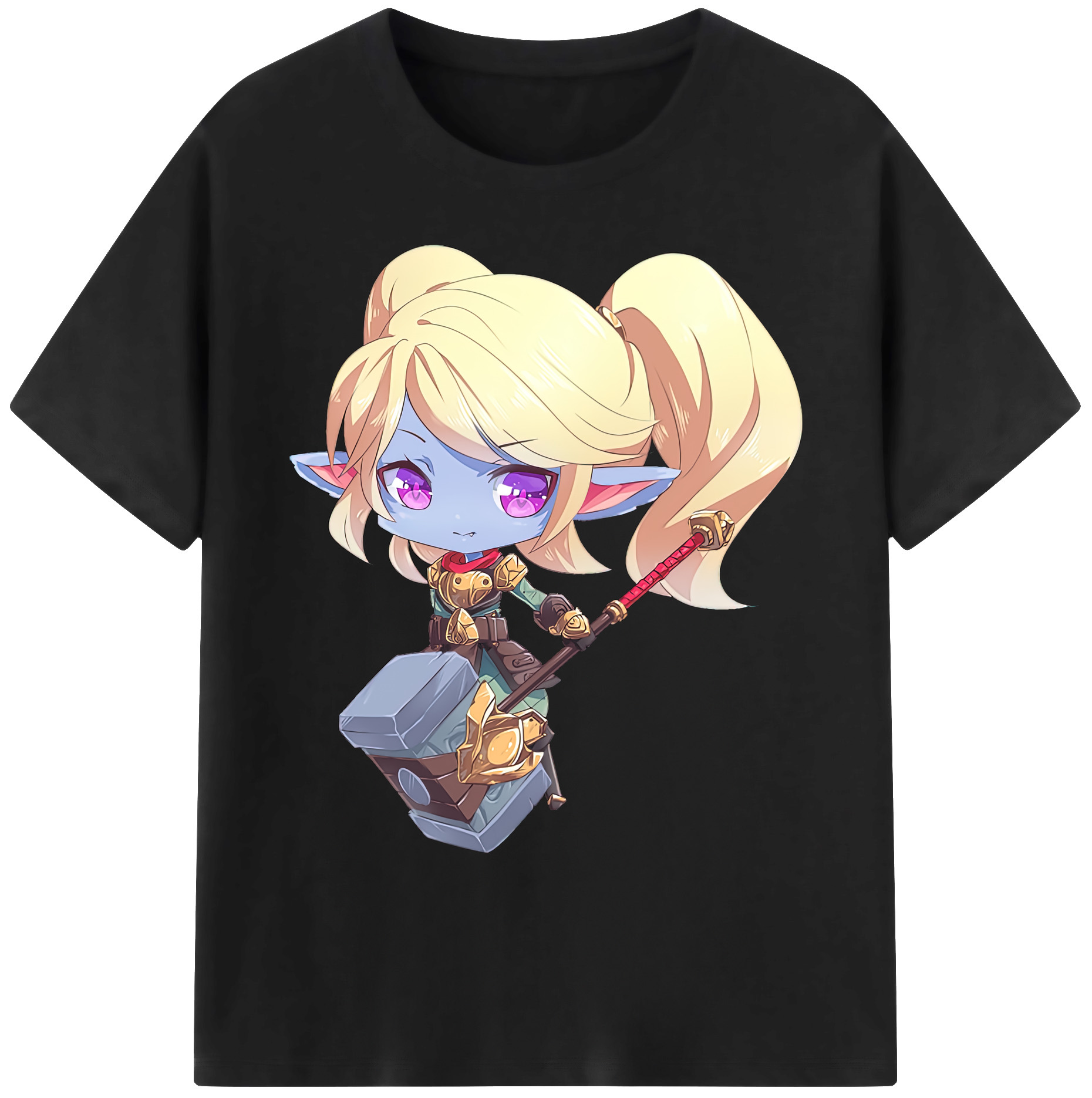 リーグ・オブ・レジェンド League of Legends LOL 綿100％ メンズ半袖Tシャツ｜肌触りやわらか＆通気性